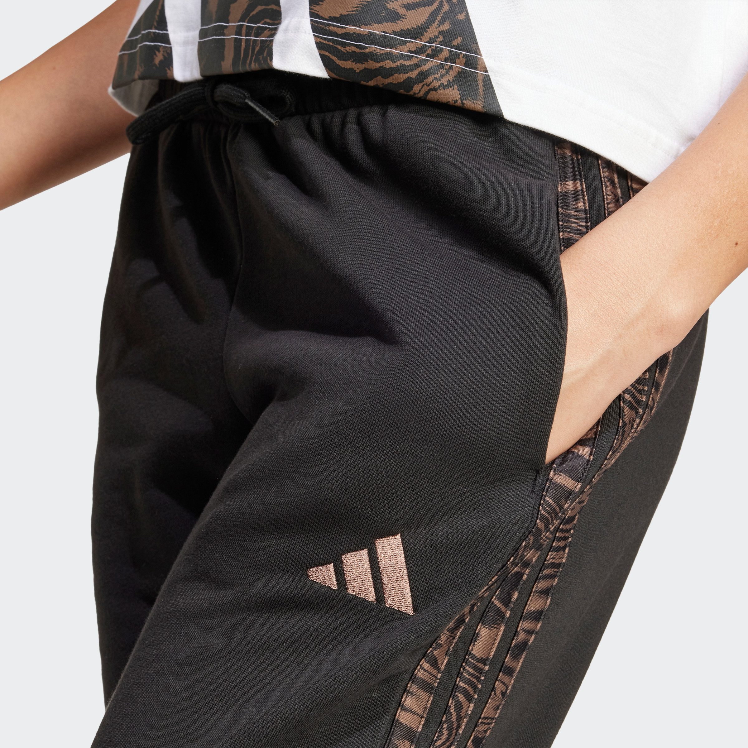 adidas Sportswear Sportbroek W ANML 3S FT PT (1-delig)