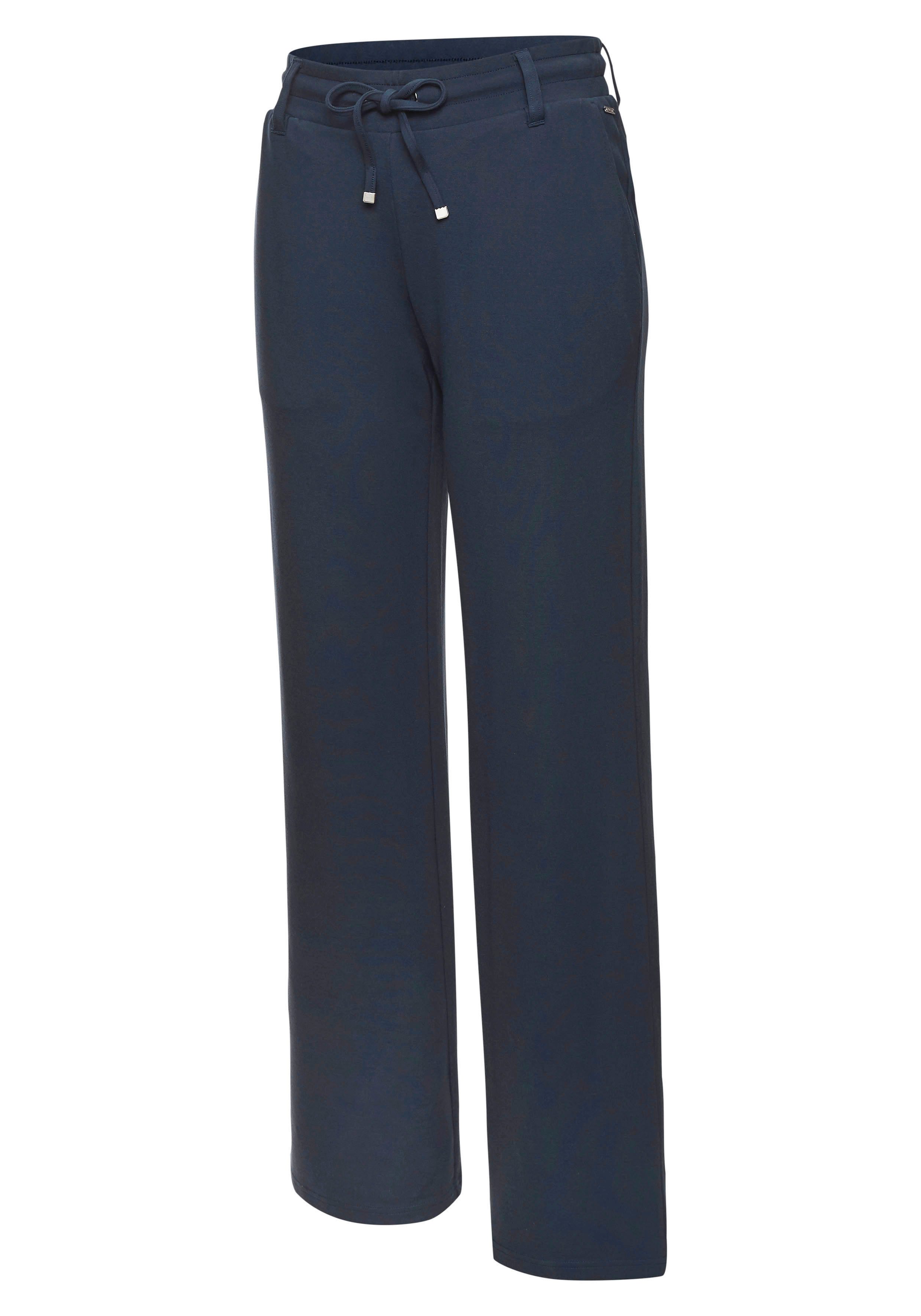 Lascana Homewearbroek in zacht vloeiend materiaal, loungewear