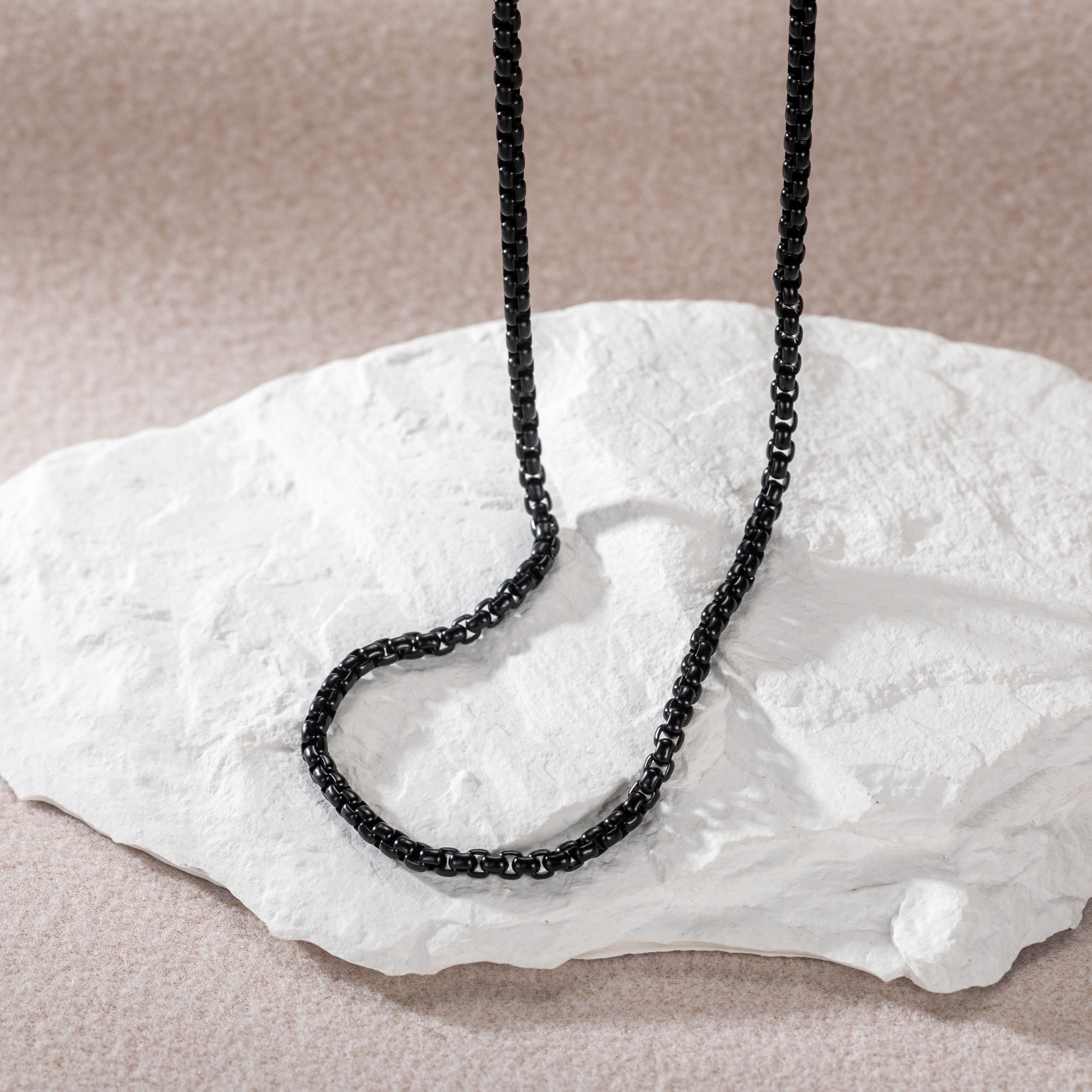 Firetti Edelstalen ketting Sieraad cadeau roestvrij staal halssieraad halsketting Venetiaanse ketting kleur
