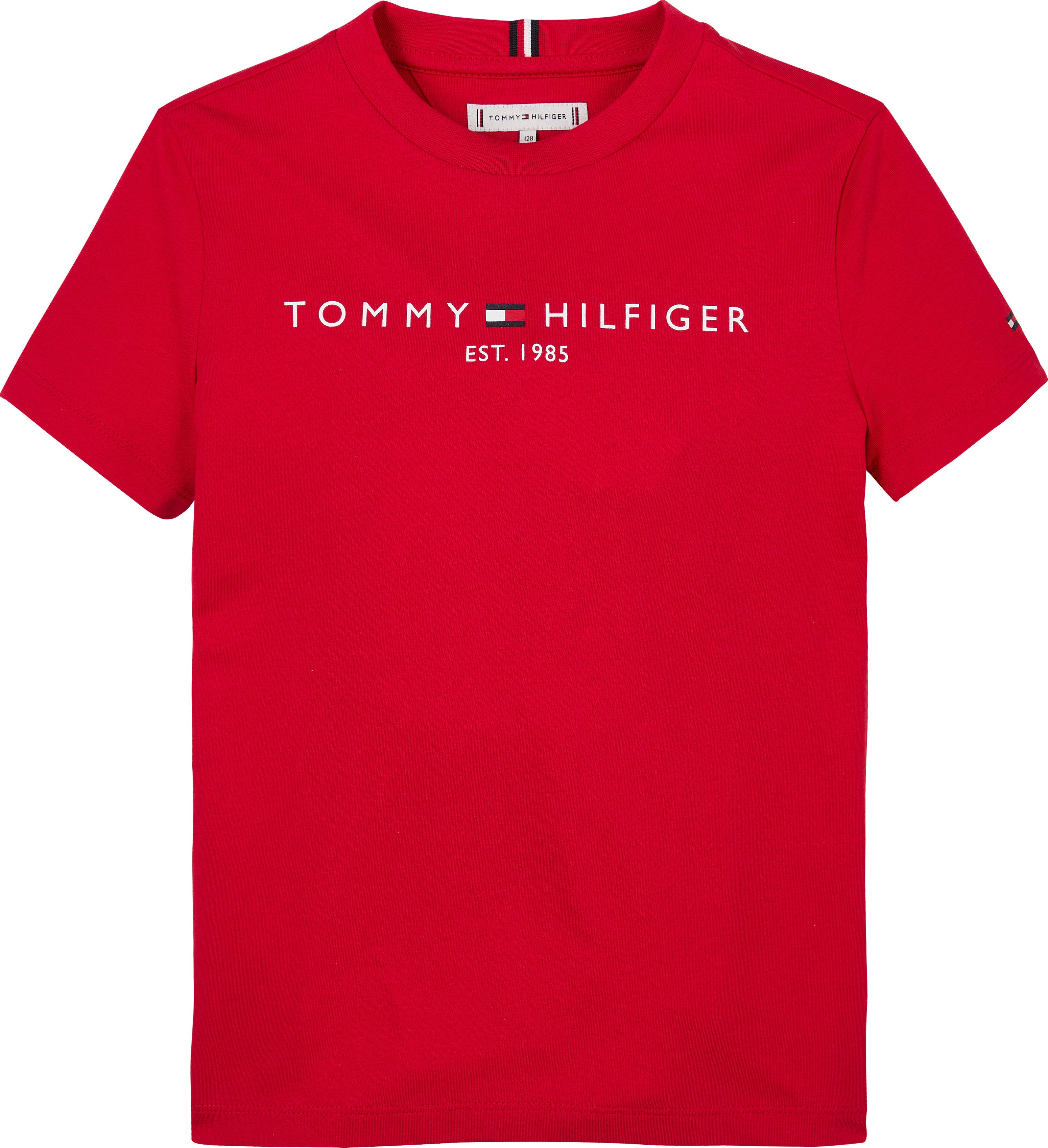 Tommy Hilfiger T-shirt U ESSENTIAL TEE S/S met een logo-opschrift