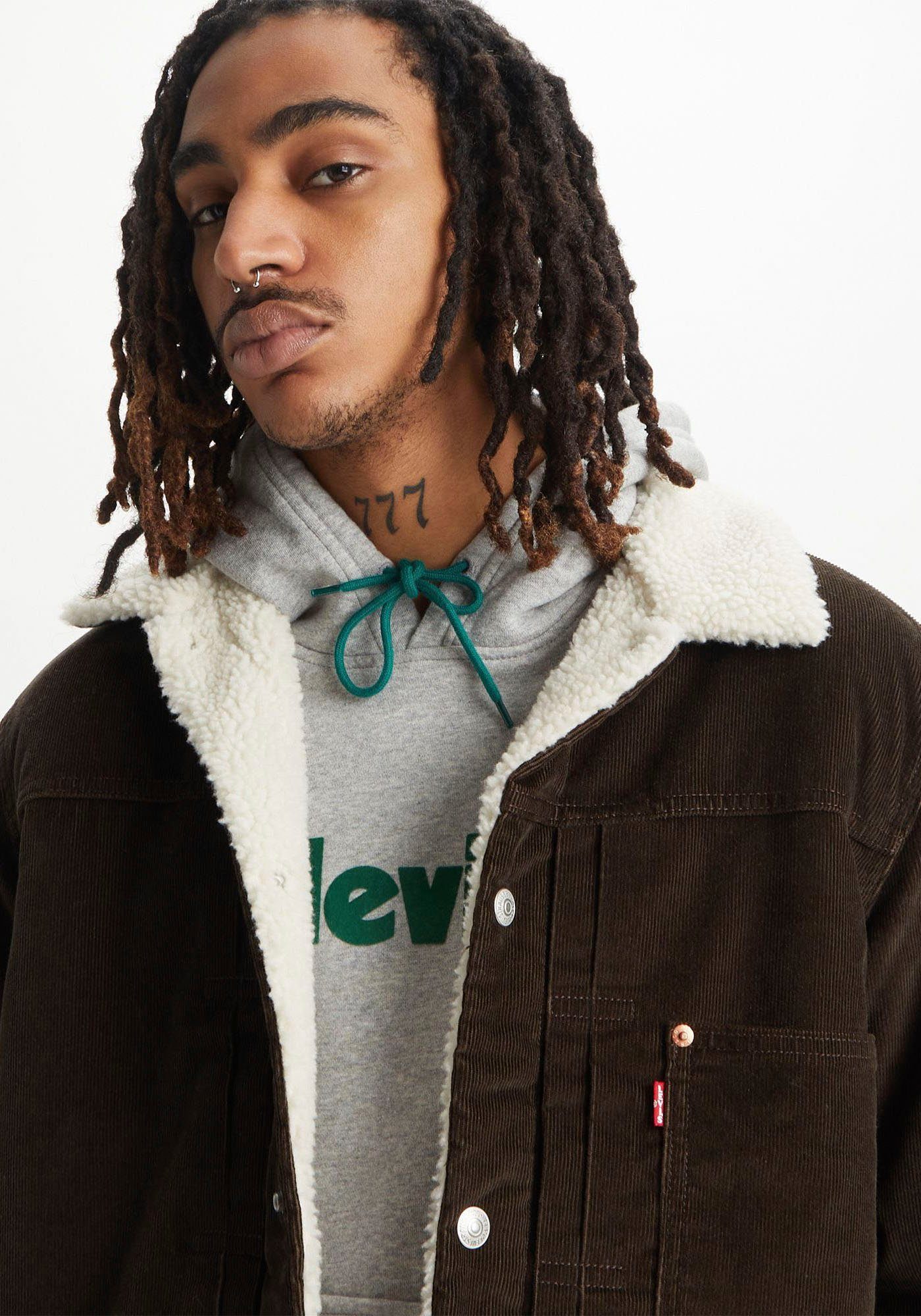 Levi's® Cordjasje SHERPA TRUCKER met warm sherpa-voering