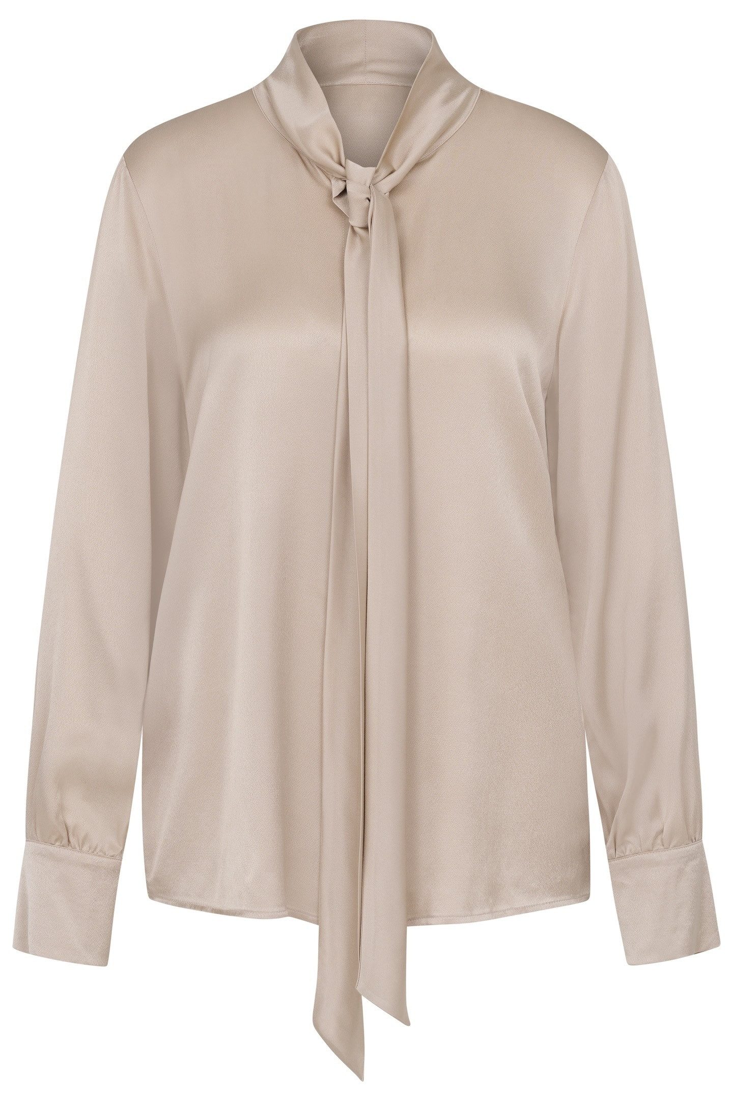 Bugatti Blouse met lange mouwen met een lichte glans