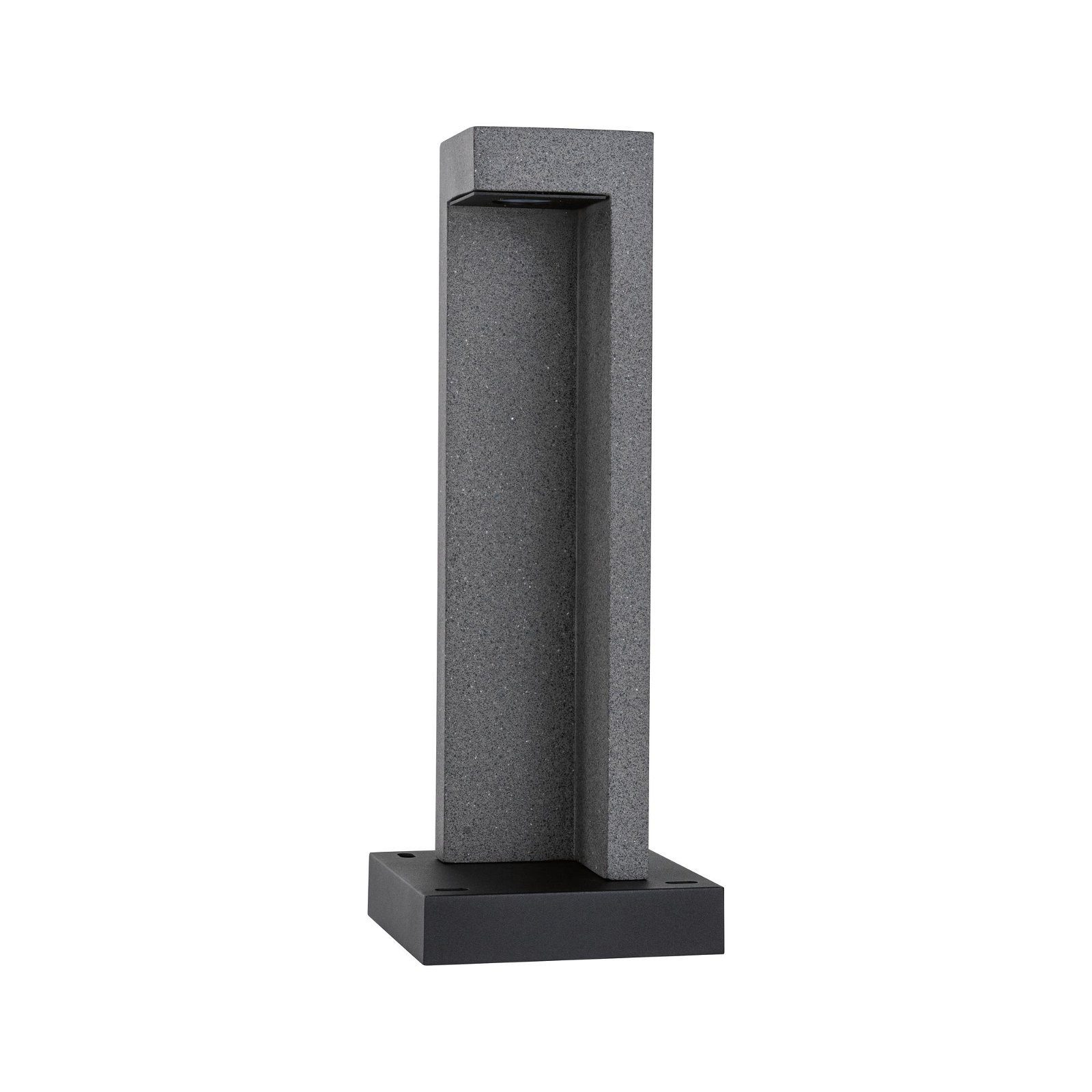 Paulmann Led-bolderlamp Concrea IP65 450mm 3000K 6,8W 200lm 230V zwarte zandsteen beton (1 stuk)