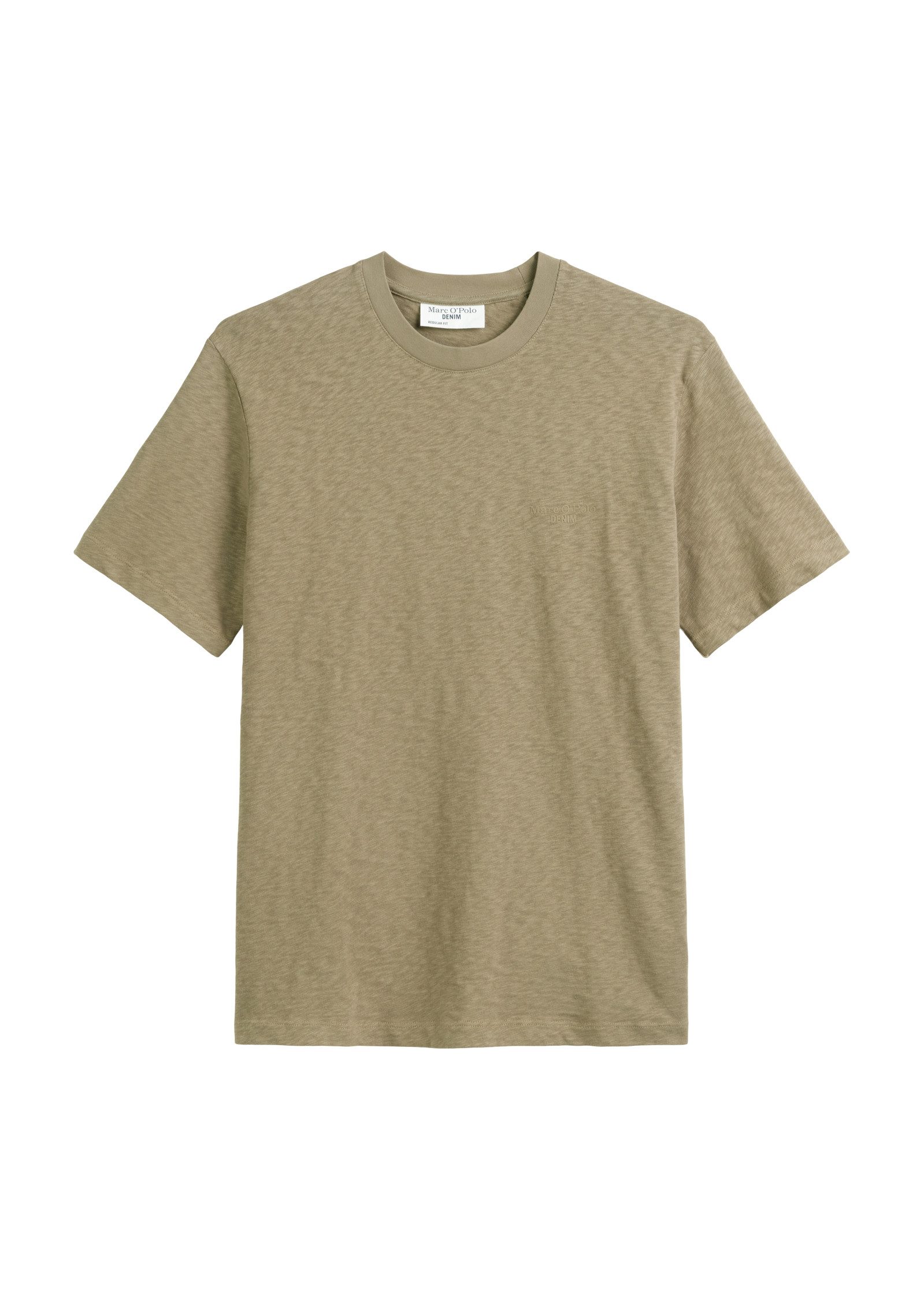 Marc O'Polo DENIM T-shirt met licht onregelmatige oppervlakte