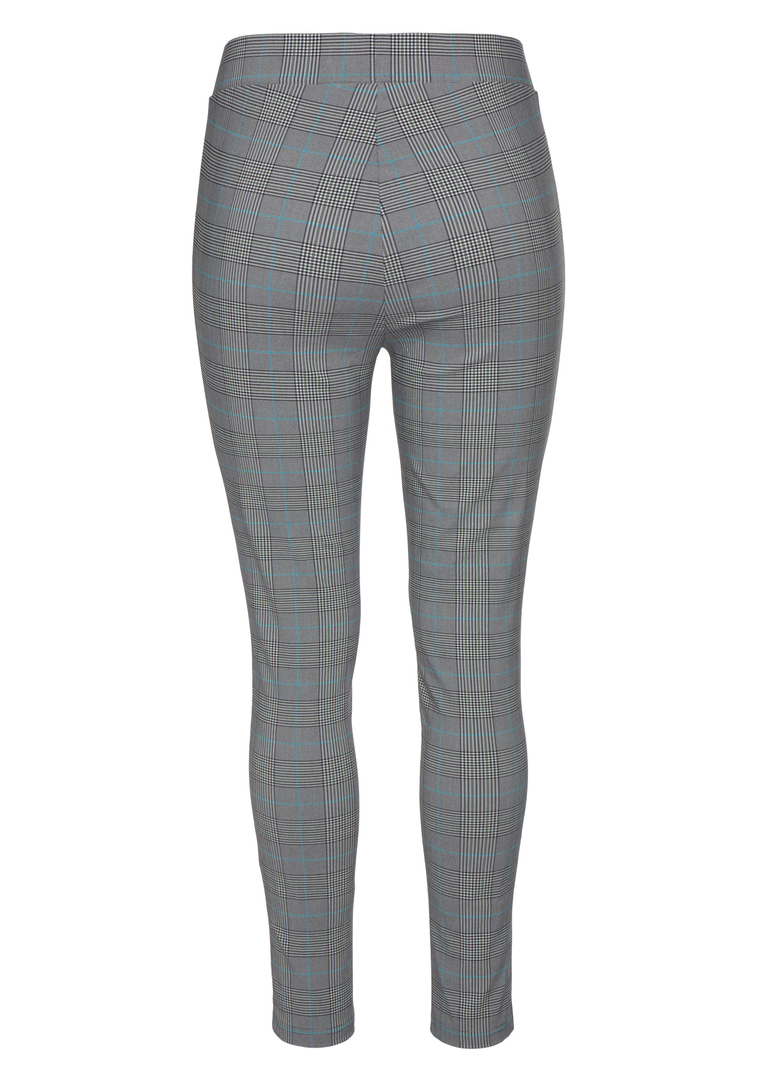 Lascana Legging met geruite dessinering