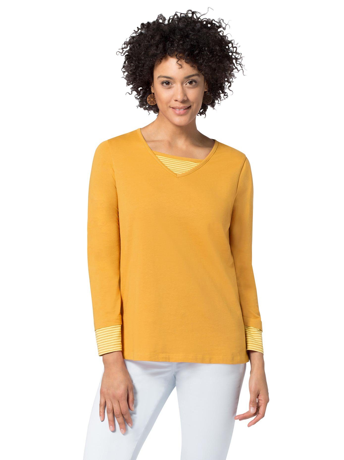 Classic Basics Shirt met lange mouwen Shirt (1-delig)