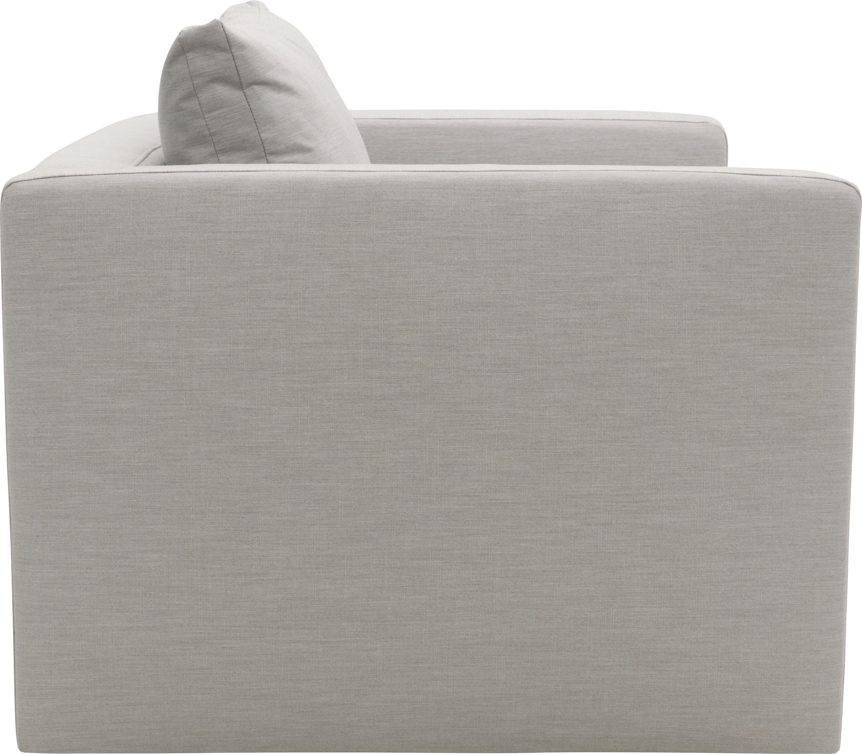 DOMO collection Fauteuil Solskin, individueel uitbreidbaar, voor tuin, terras, balkon Mooi gevormd met losse zit- en rugkussen, speciaal voor buiten