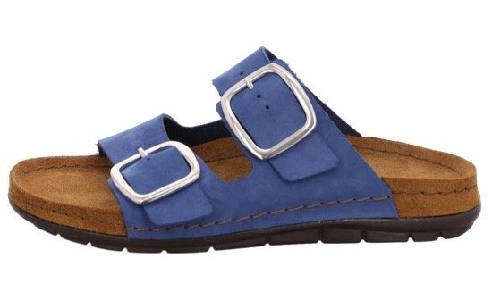 Rohde Slippers Rodigo , sleehak, zomerschoenen, pantoffels met comfortabel soft voetbed