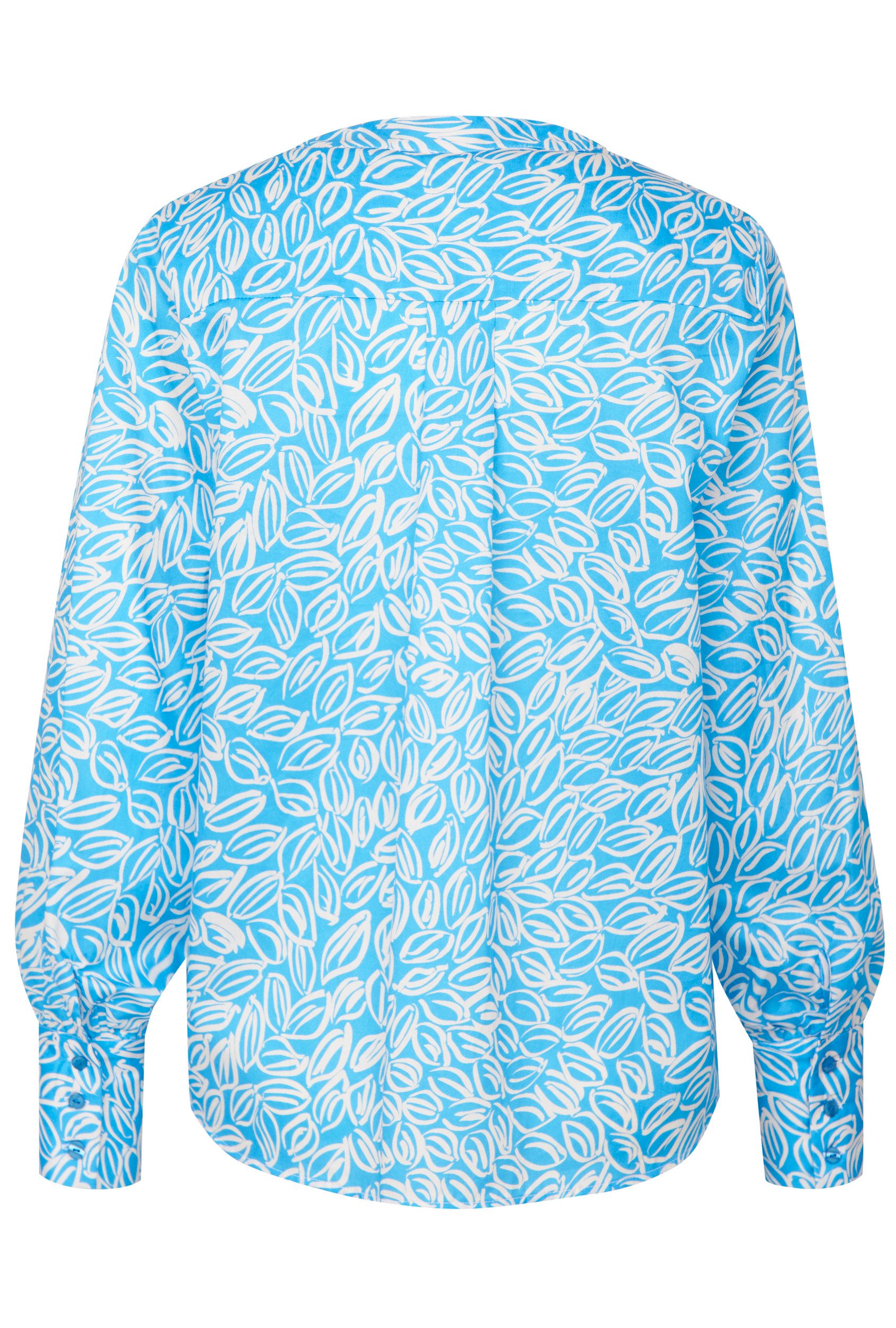 Bugatti Blouse met lange mouwen met een ronde hals
