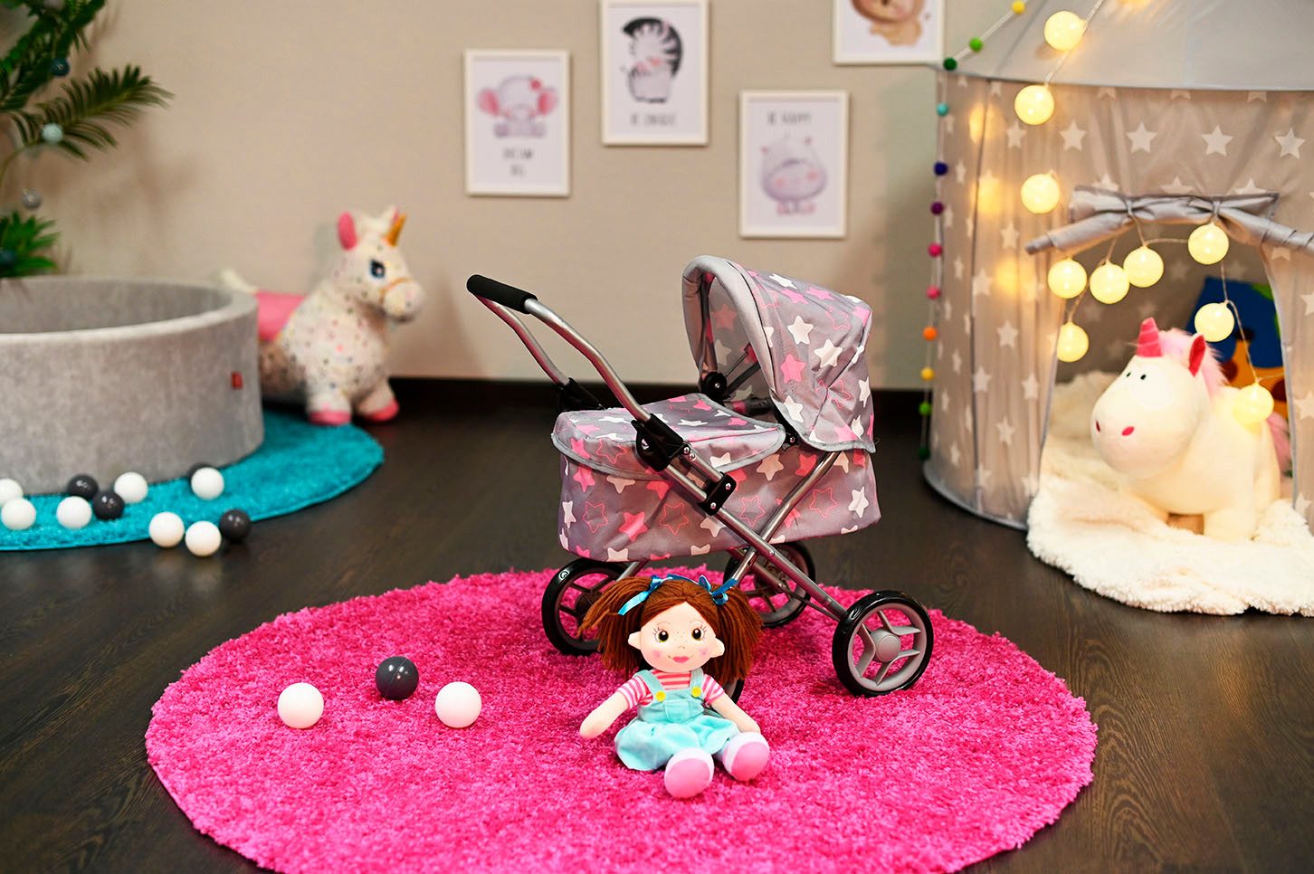 Knorrtoys® Combi-poppenwagen Mini Lili