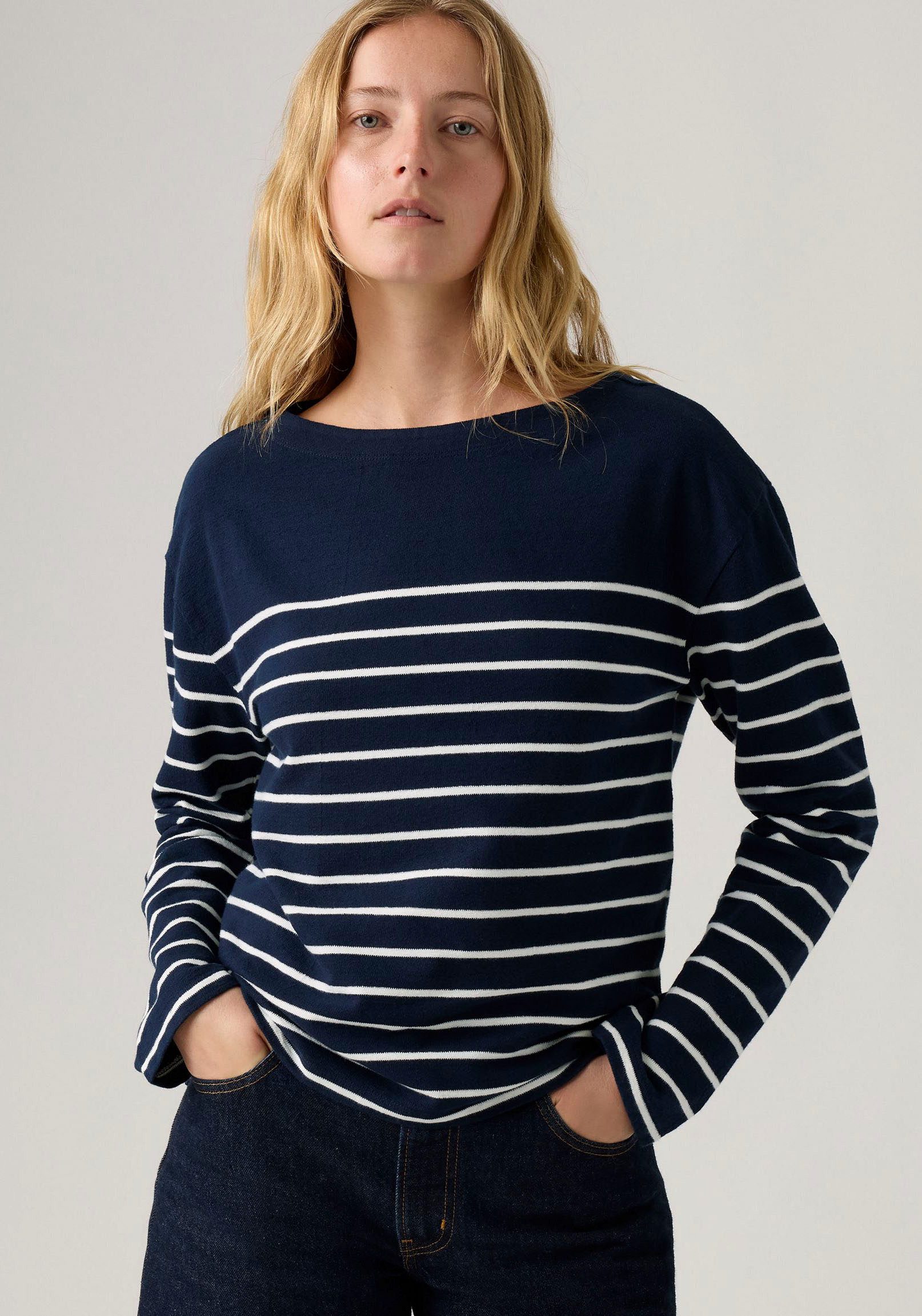 Levi's® Shirt met lange mouwen MARIN STRIPE TOP