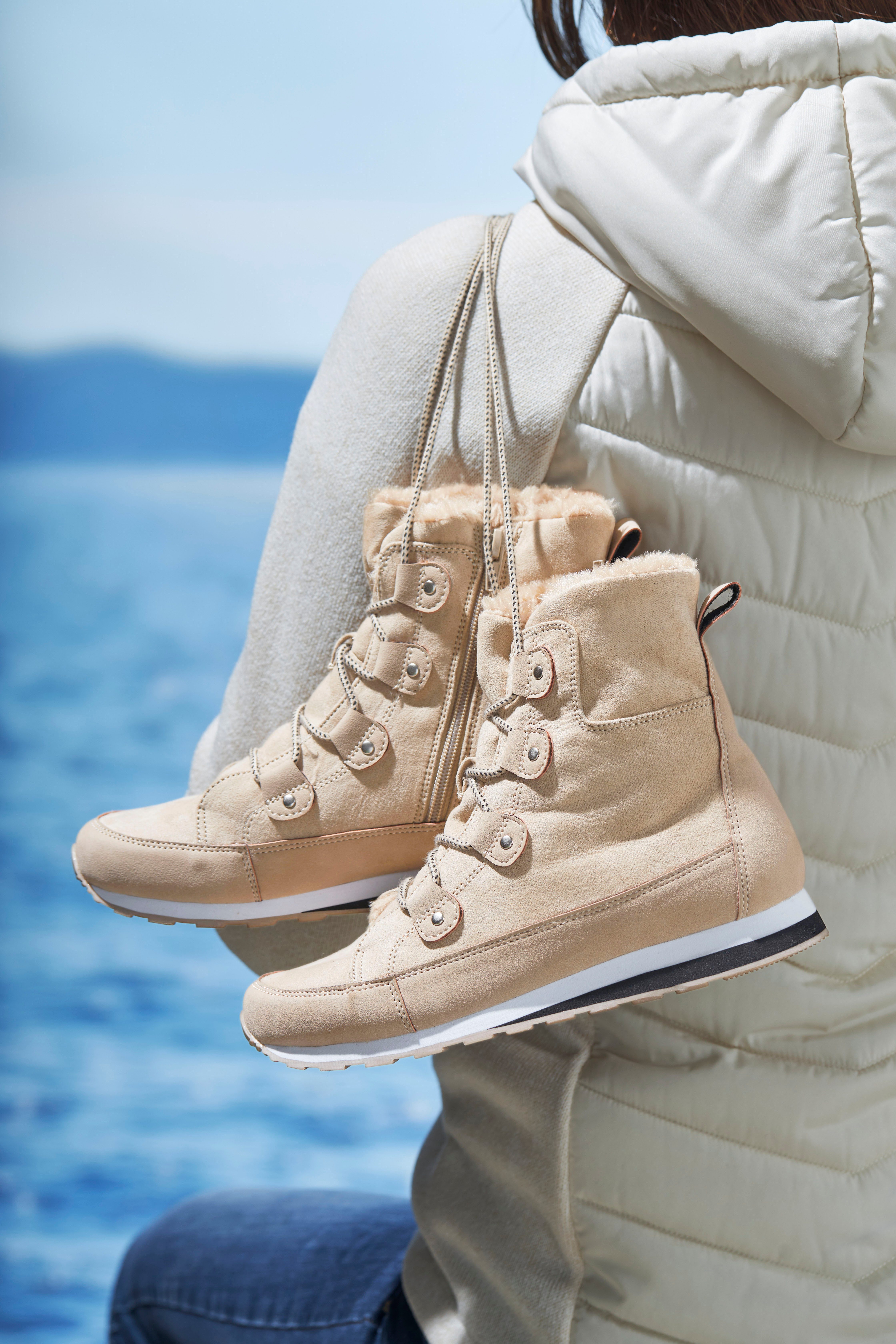 Vivance Laarsjes met warm voering, winterlaarzen, laarzen, boots vegan