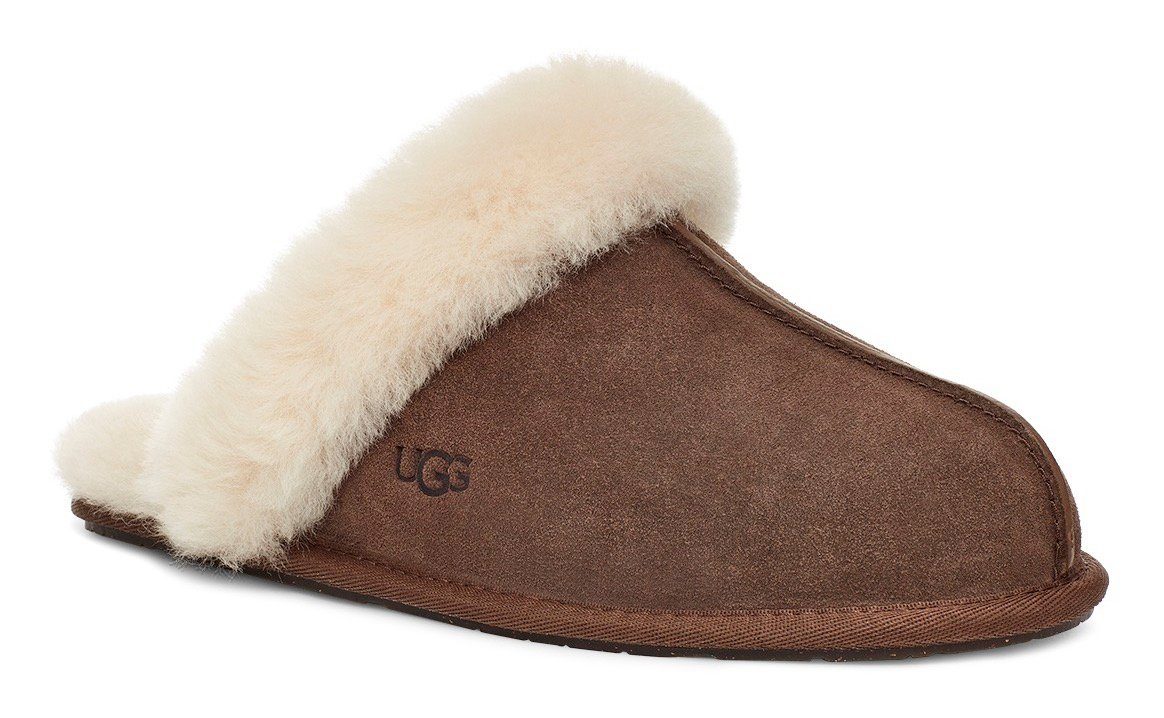 UGG Pantoffels Scuffette II Pantoffels klompen mules flats met bontkraag