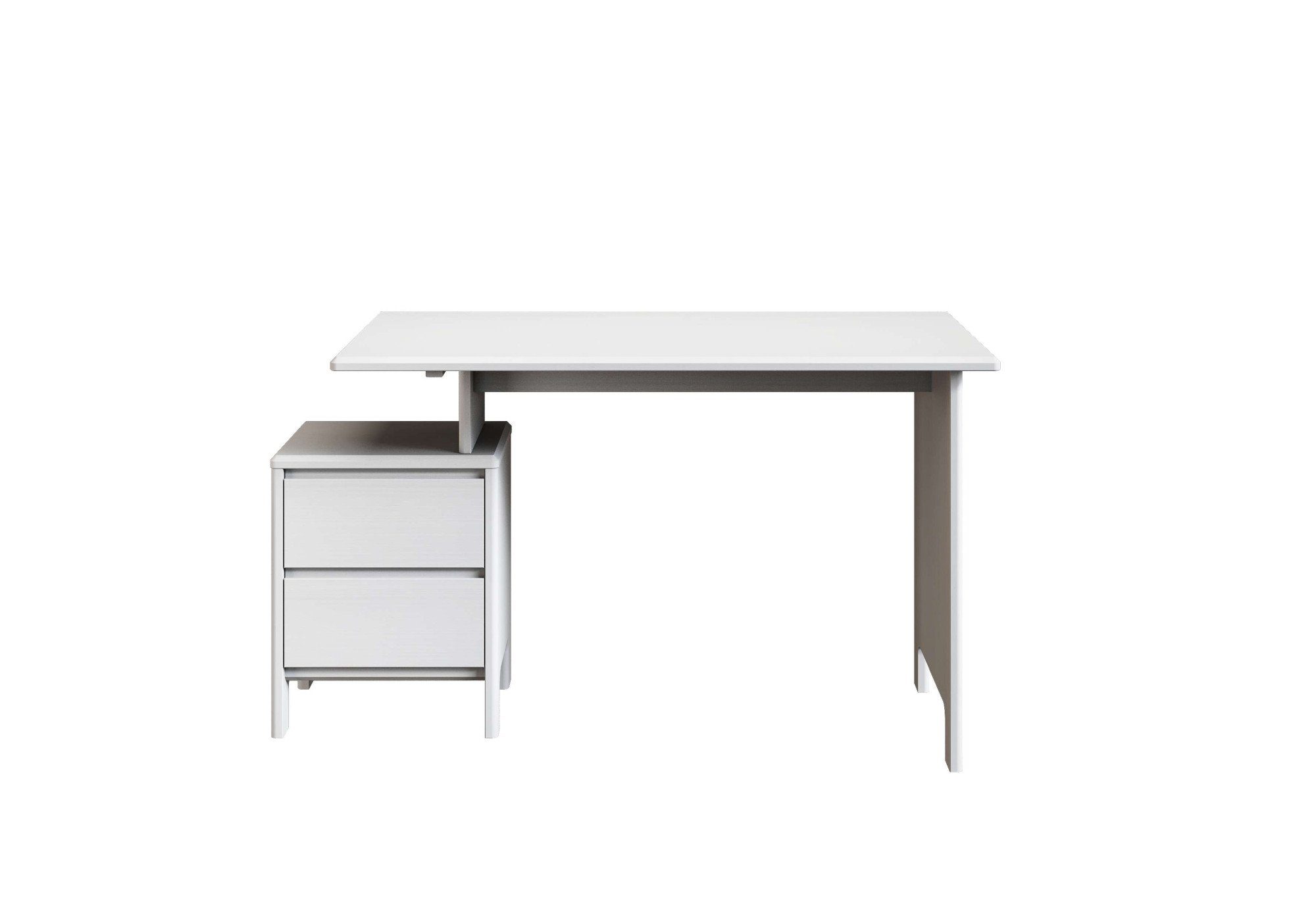 Home affaire Bureau Luven, computerbureau, gecertificeerd massief hout, met 2 laden, breedte 120 cm