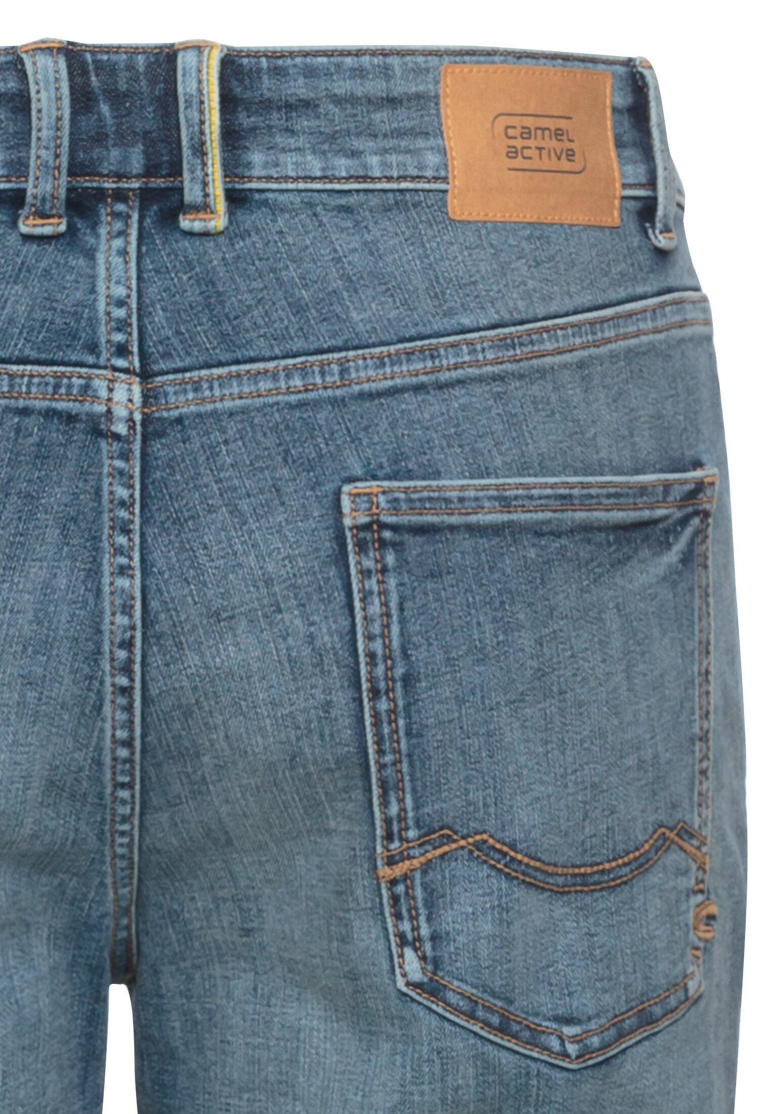 camel active Regular fit jeans FleXXXactive® in five-pocketsstijl