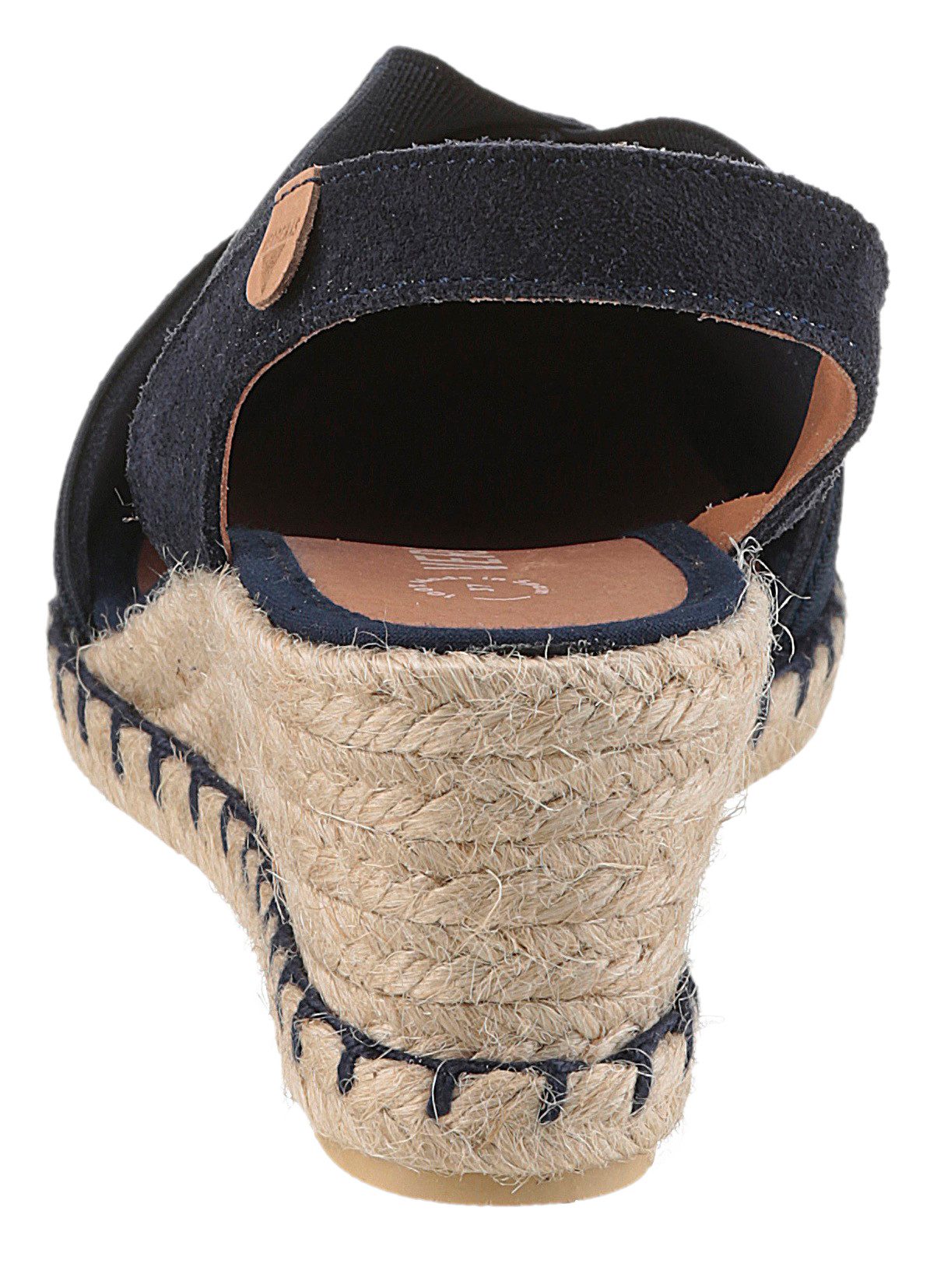 VERBENAS Sleehaksandaaltjes Milena Serraje , zomerschoen, riemchensandaal, vakantieschoen, sleehak met jute-frame