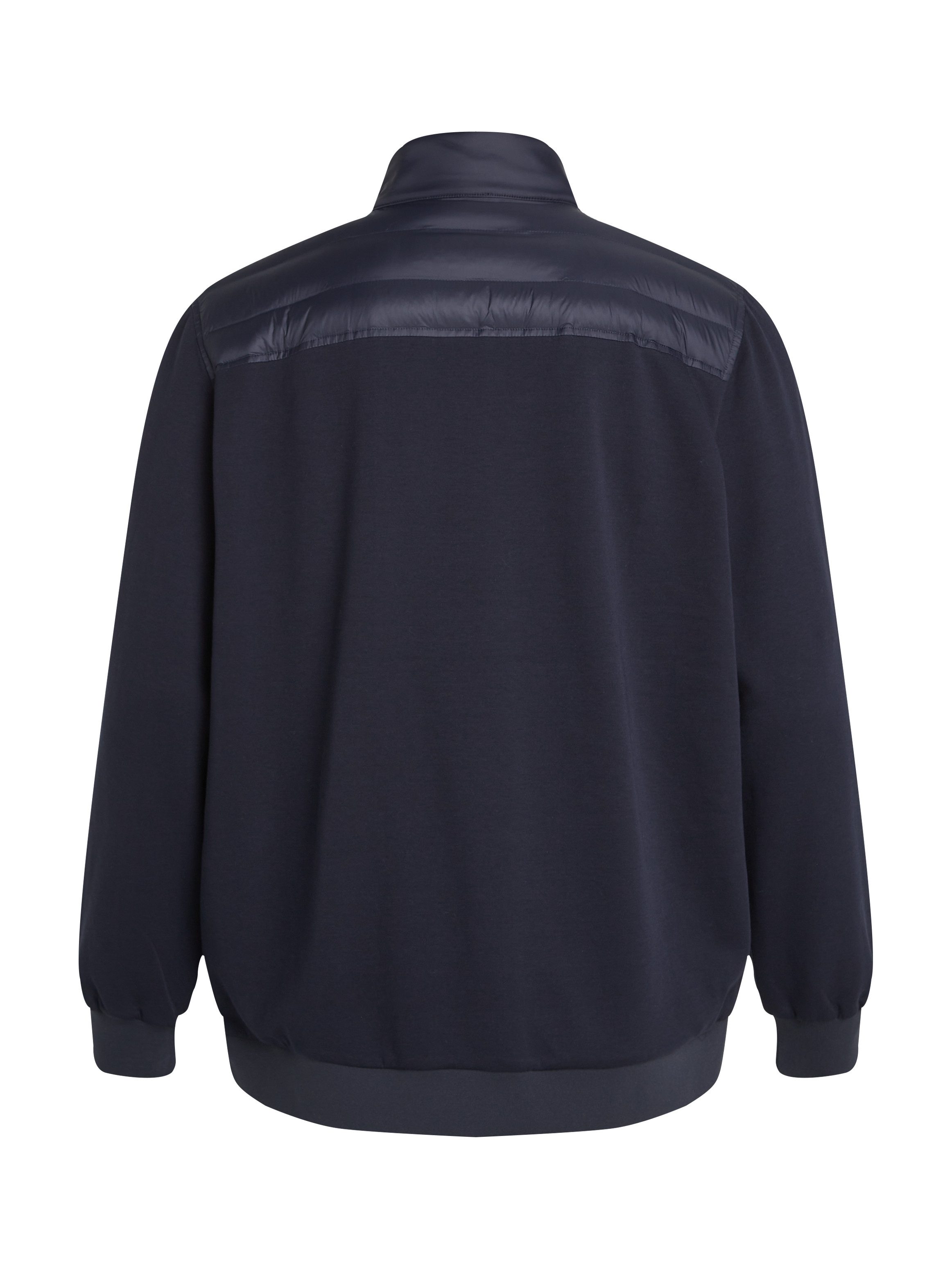 Tommy Hilfiger Jack in collegestijl BT-MIX MEDIA STAND CLLR-B in grote maten, met gestikte inzet aan de voorkant