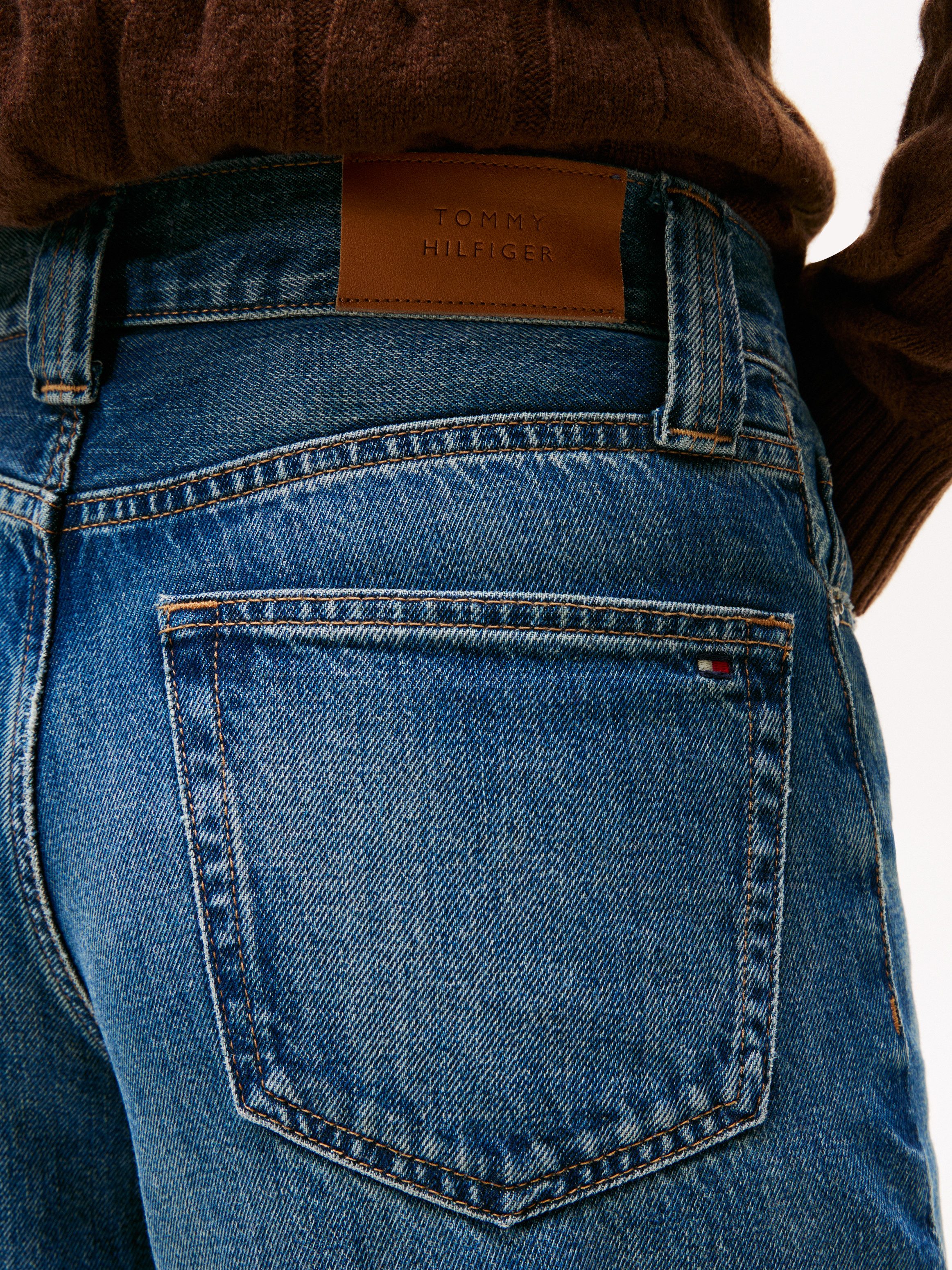 Tommy Hilfiger High-waist jeans DNM KRIS 70's WIDE LEG HW