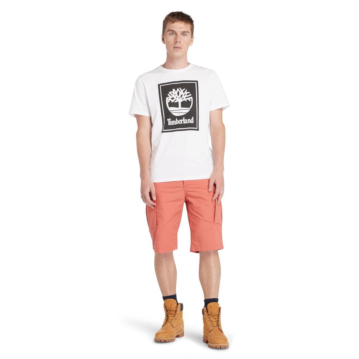 Timberland T-shirt STACK LOGO Short Sleeve Tee