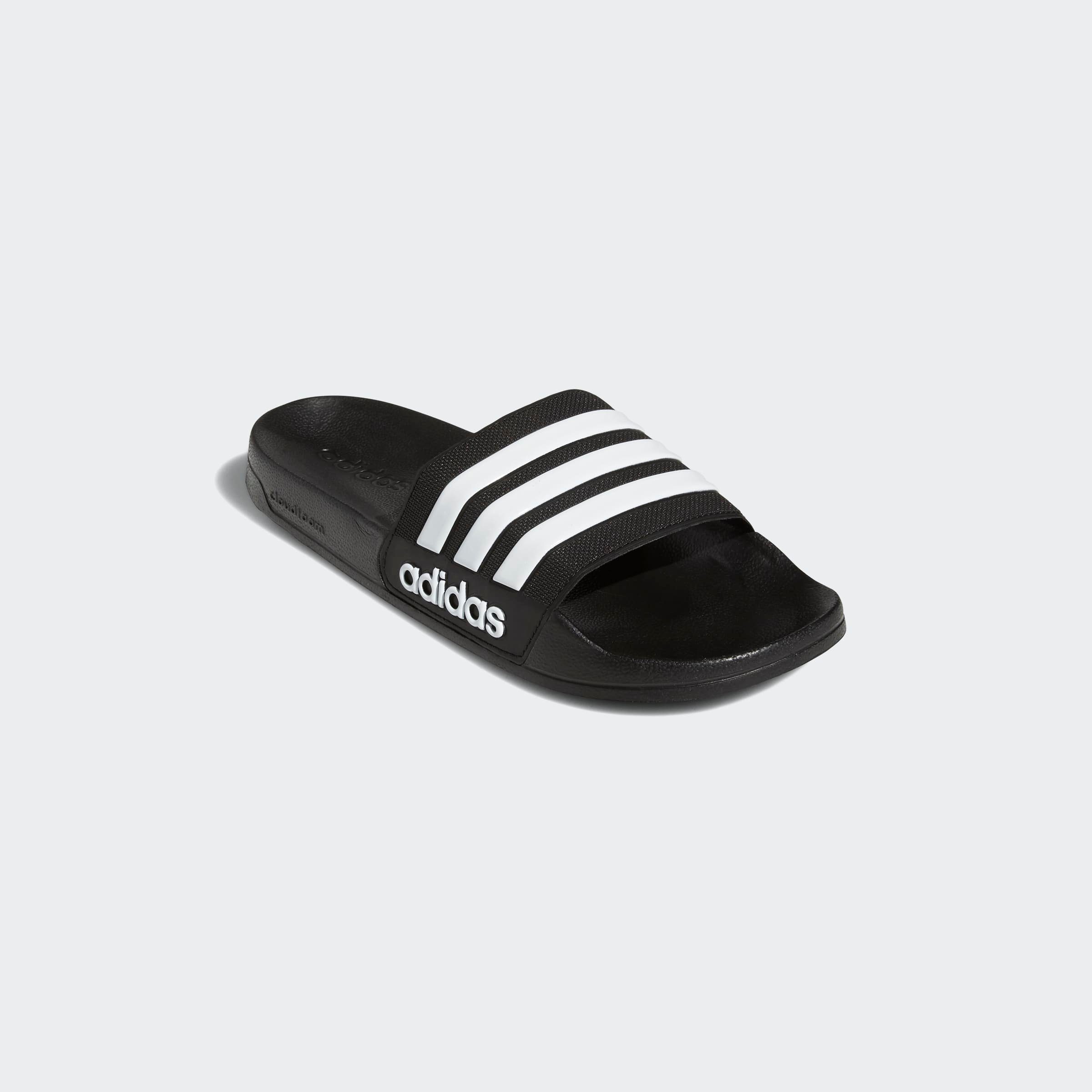 Adidas Performance Adilette Shower badslippers mintgroen - Schoenen.nl