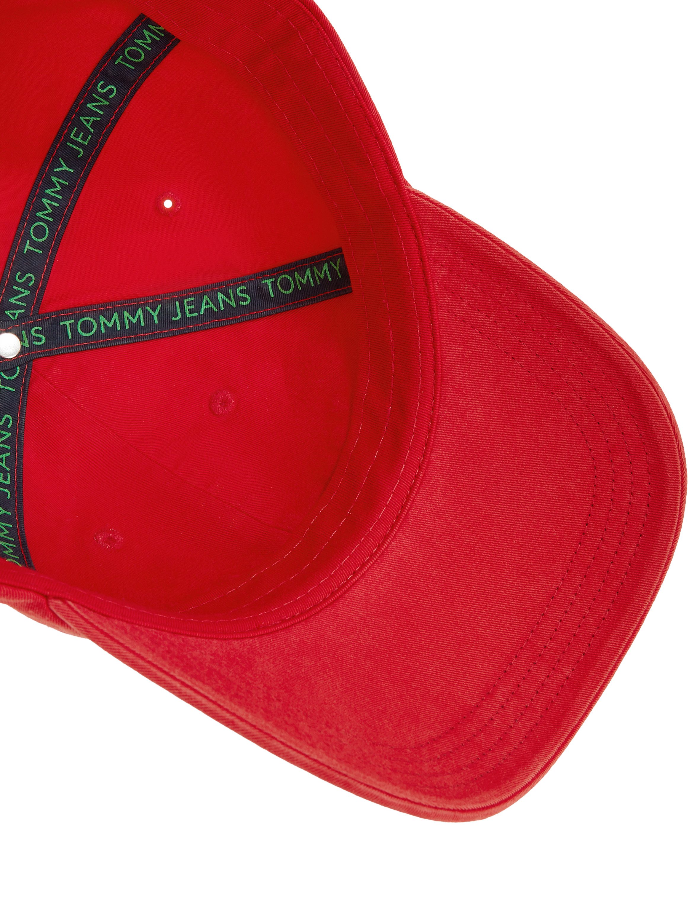 TOMMY JEANS Baseball pet TJM LINEAR WASHED CAP Logoborduurwerk, Tommy Jeans opschrift, flexibel in maat verstelbaar