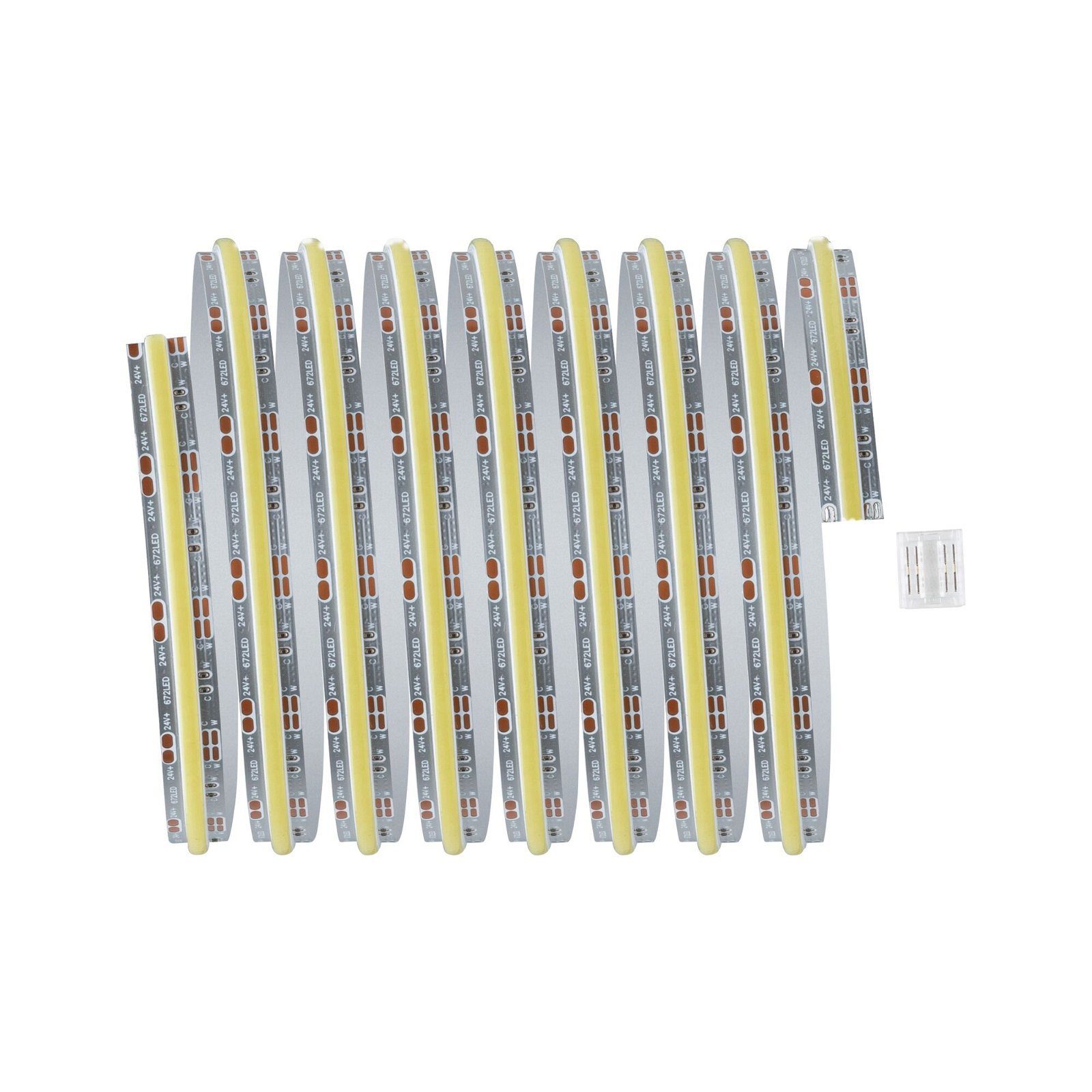 Paulmann Led-strepen MaxLED 1000 Stripe 2,5m 23,5W 24V zilverkleur kunststof