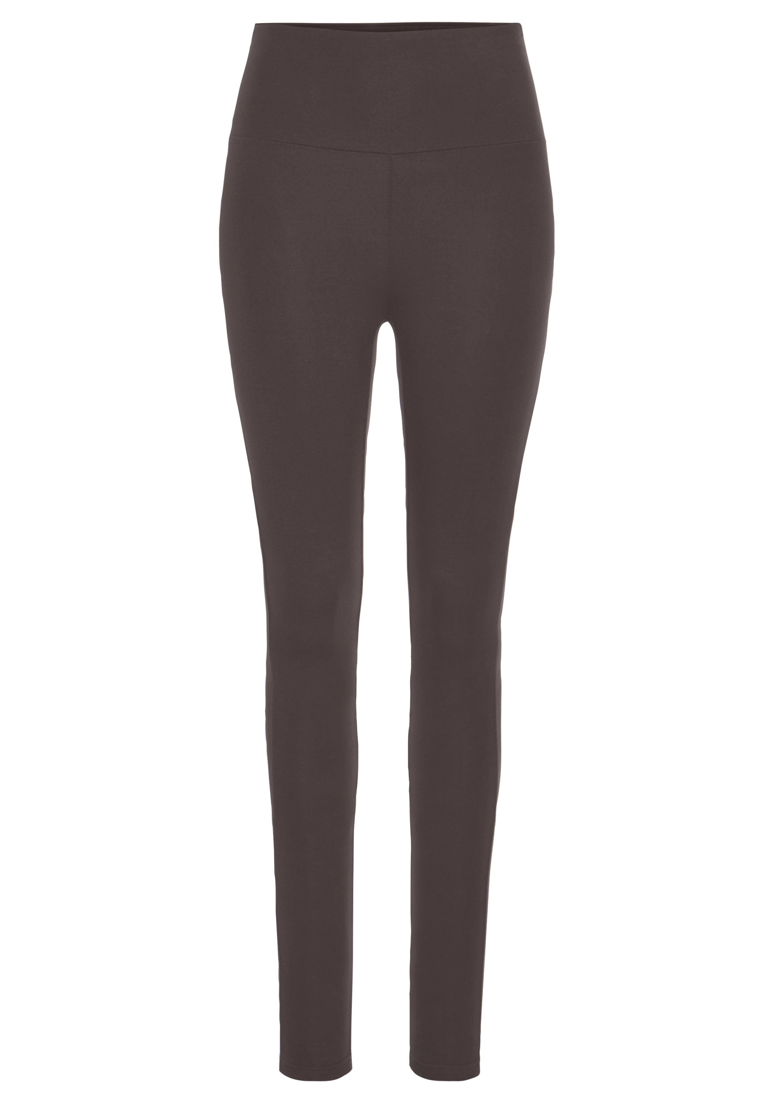 Lascana Legging met brede boord, loungewear