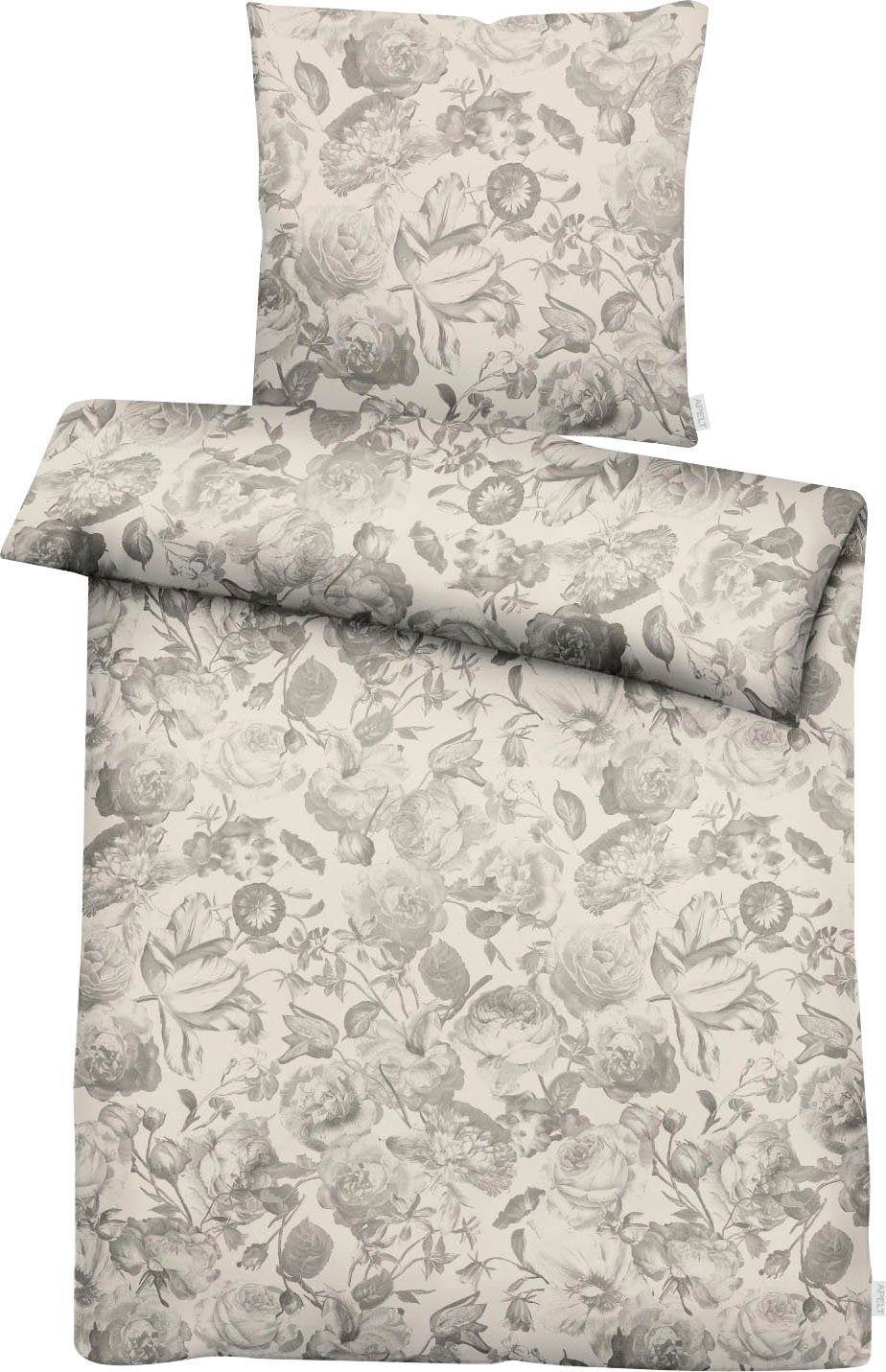 APELT Overtrekset Lela Elegante klassieker in damast voor een stijlvolle romantische inrichting (2-delig) dekbedovertrekken beige