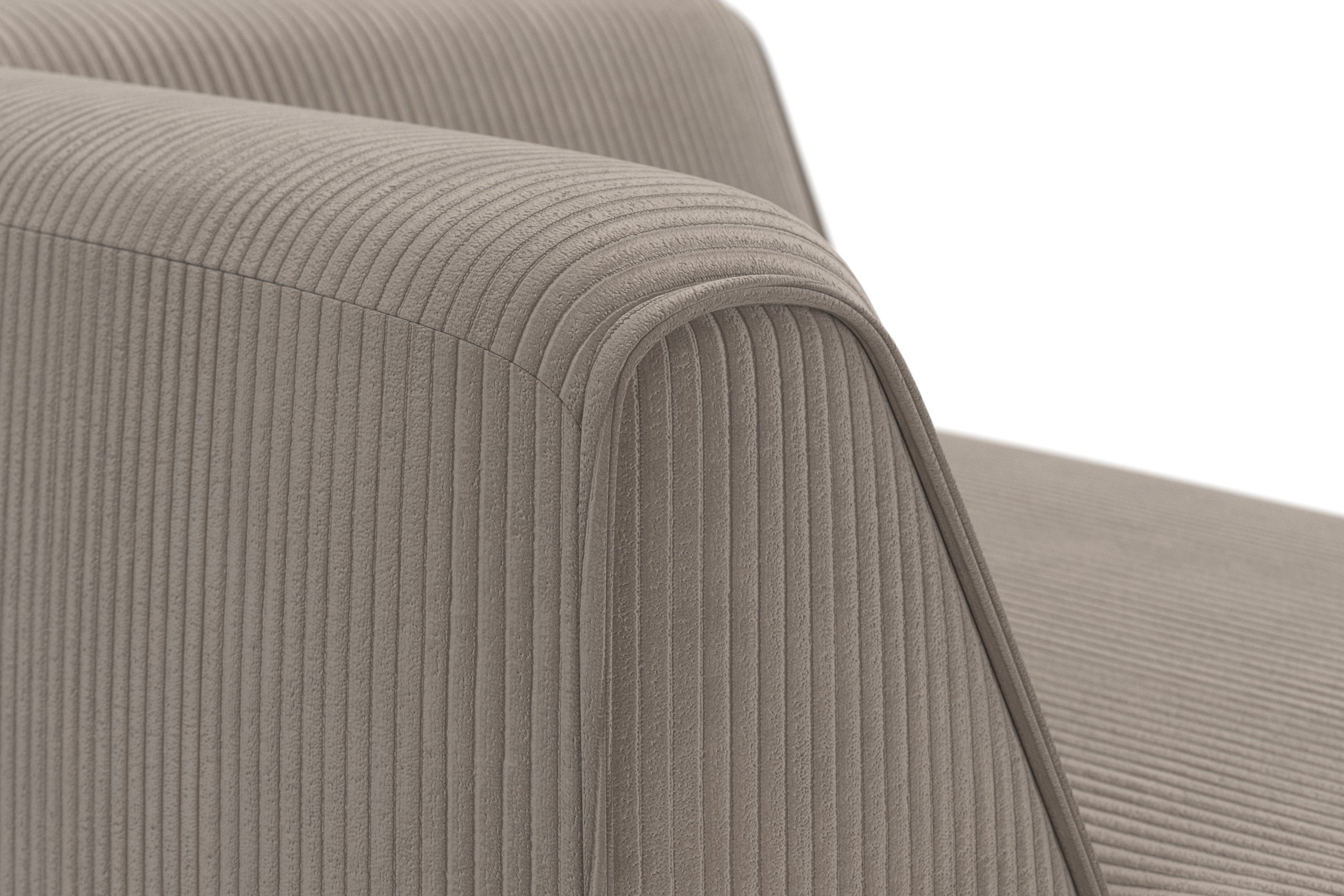 RAUM.ID Ottomane Merid chaise longue, afmetingen B/D/H: 100/162/70 cm als module of apart te gebruiken, voor individuele samenstelling