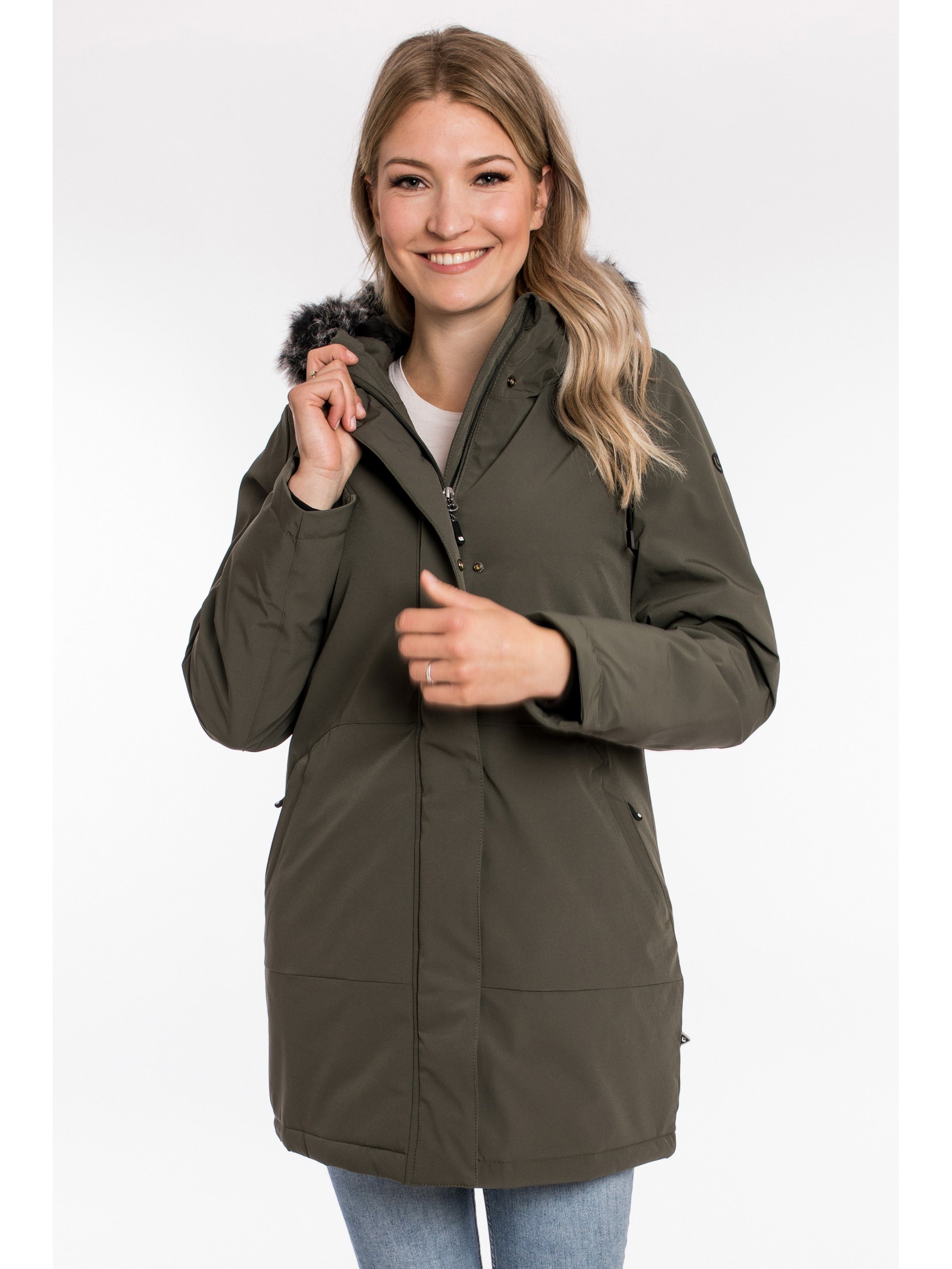 DEPROC Active parka DIAMOND PEAK Women