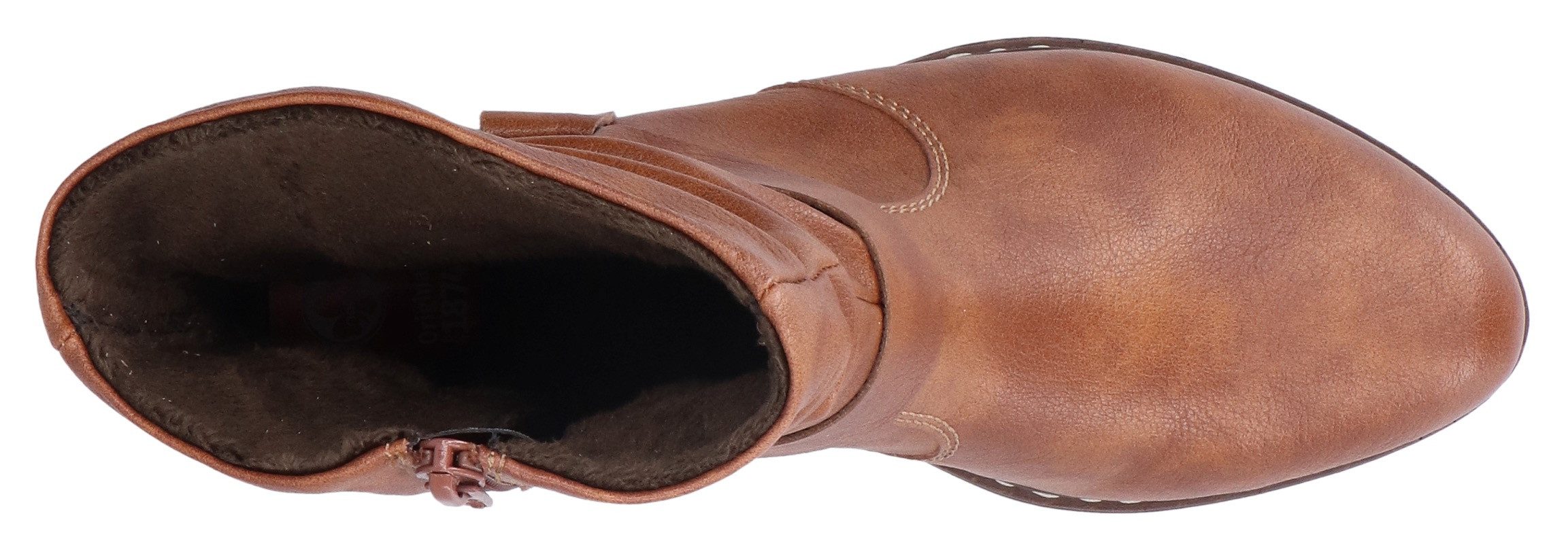 Rieker Laarsjes cowboylaarzen, western-enkellaars, hakken, met decoratieve riem