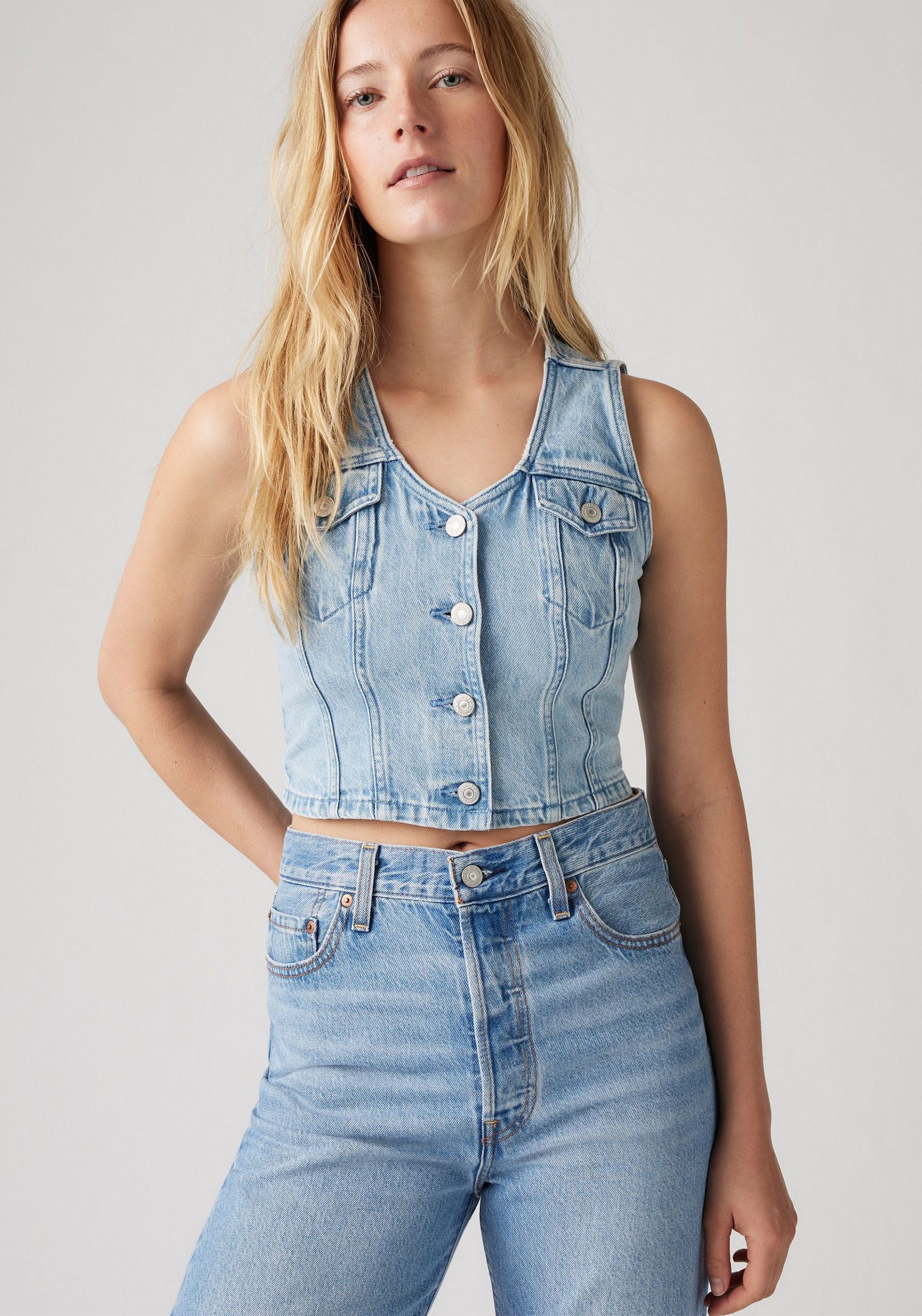 Levi's® Jeansgilet BELLA DENIM CORSET