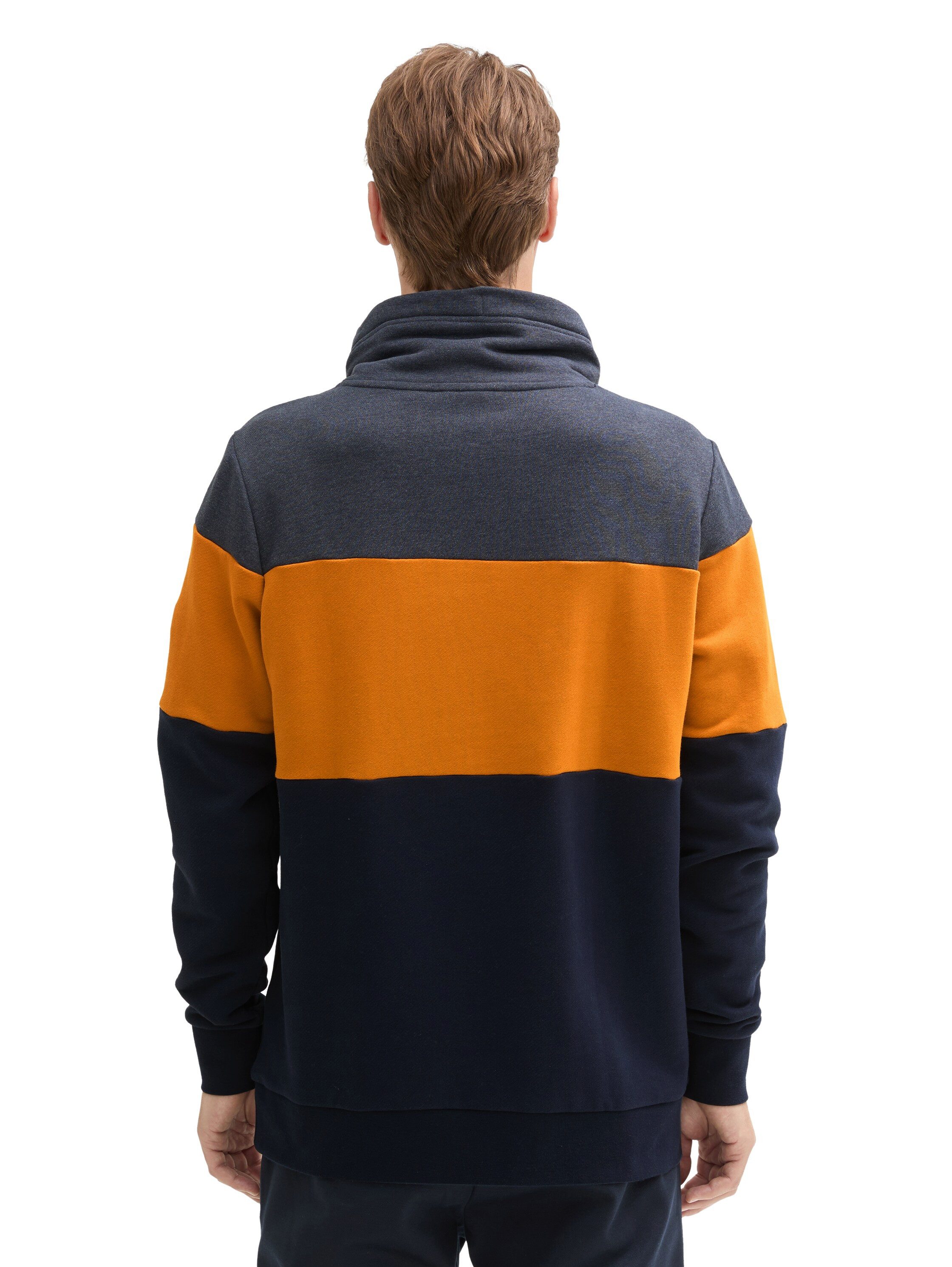 Tom Tailor Sweatshirt met colourblocking
