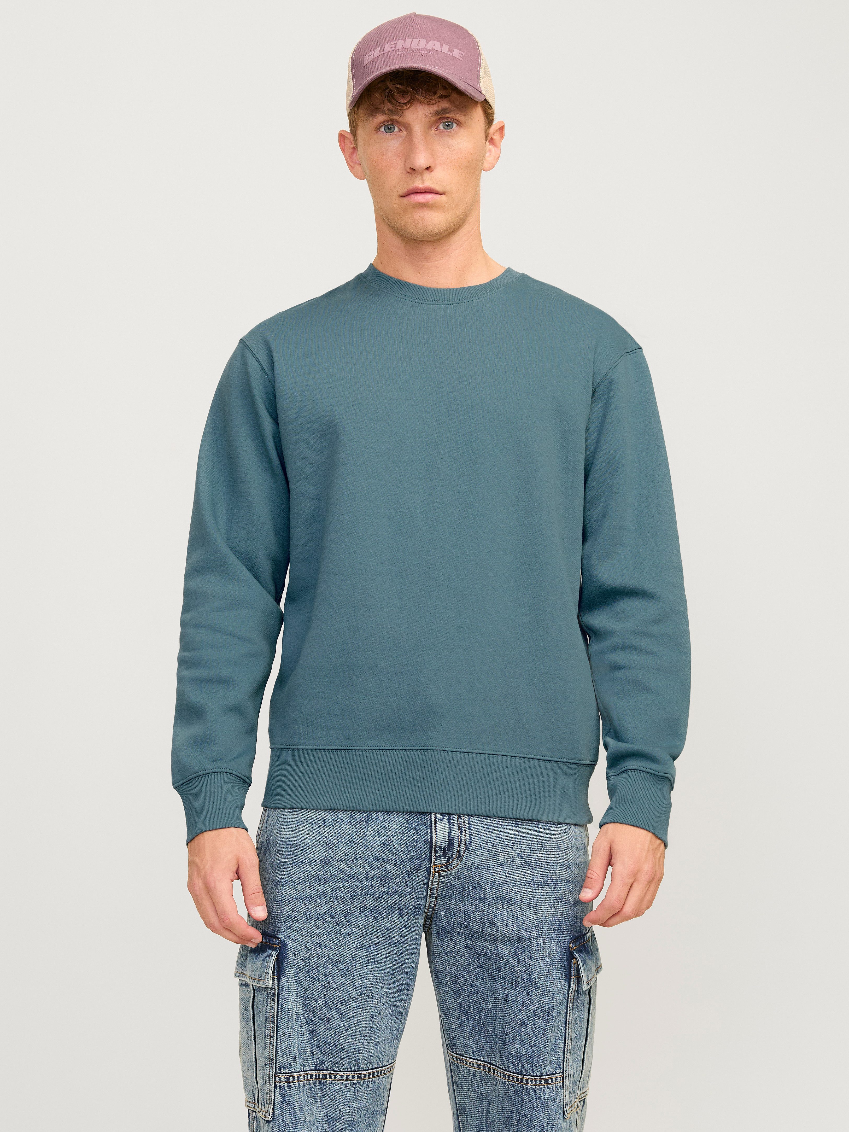 Jack & Jones Sweatshirt JJESTAR BASIC SWEAT CREW NECK NOOS