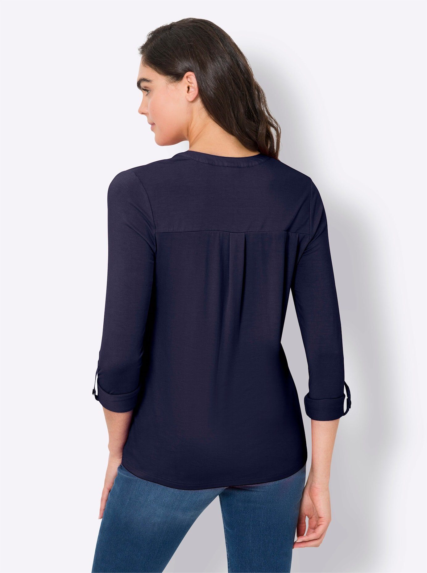 heine Shirt met lange mouwen Shirtblouse (1-delig)