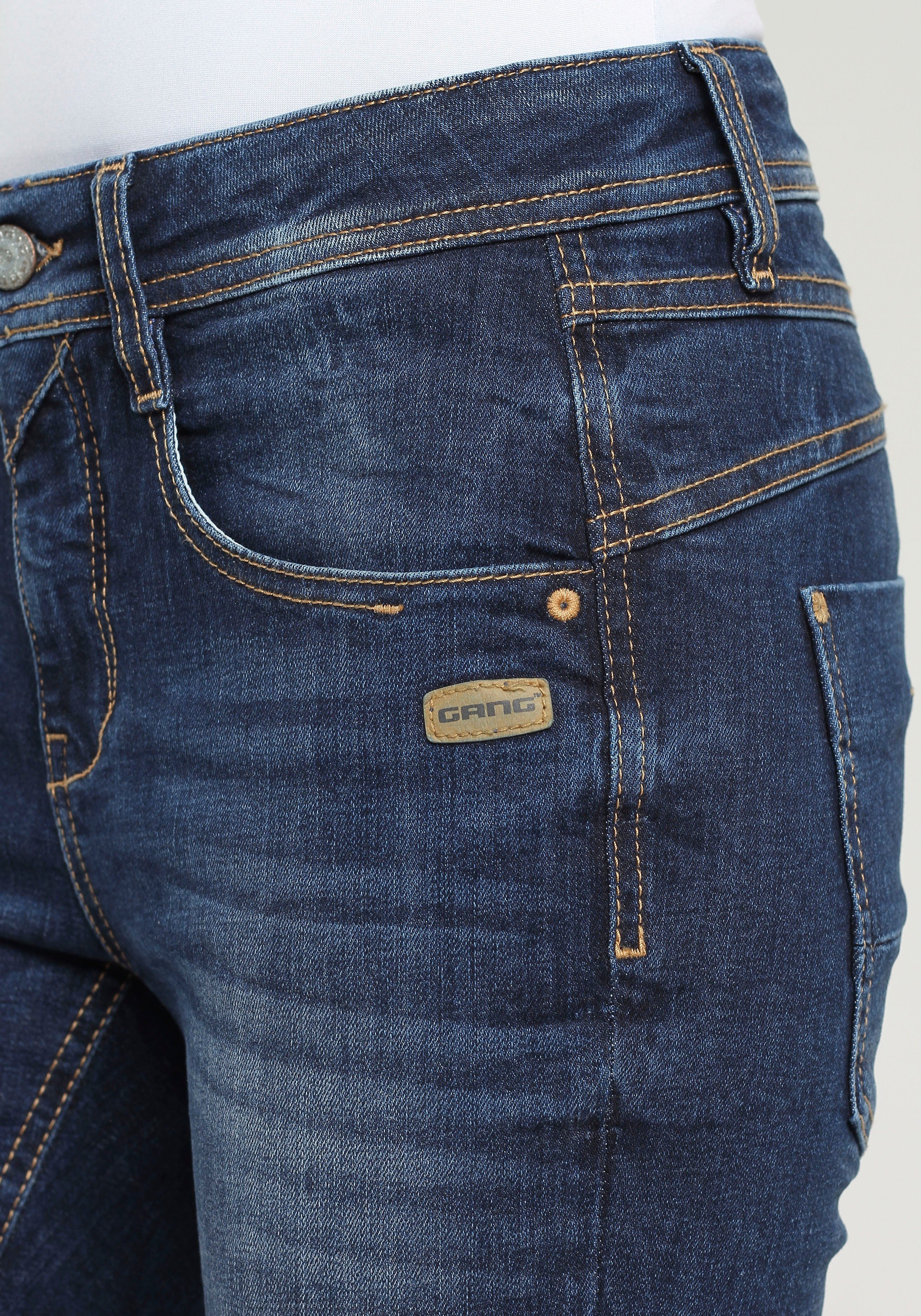 GANG Relax fit jeans 94AMELIE met dubbele rechter achterzak