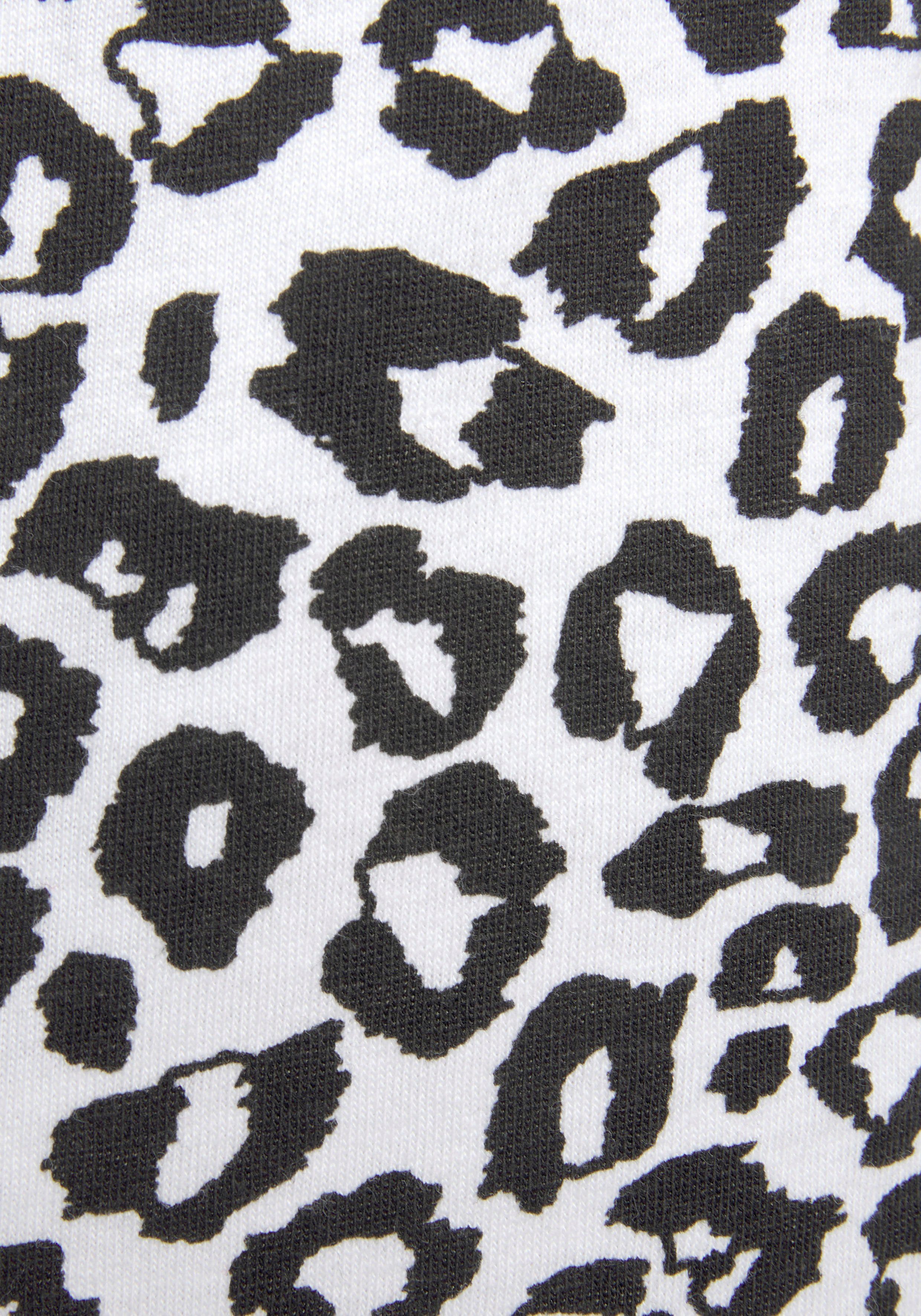 Vivance Dreams Pyjamabroek met zwart-wit print