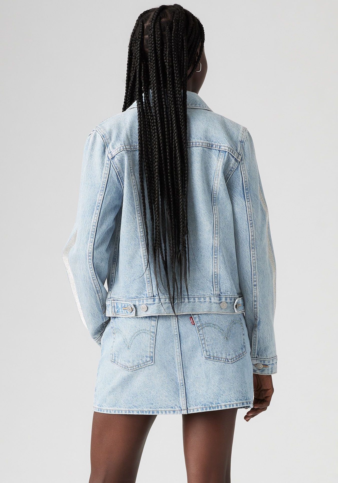 Levi's® Jeansjack ORIGINAL TRUCKE met glinsterende details op de mouwen