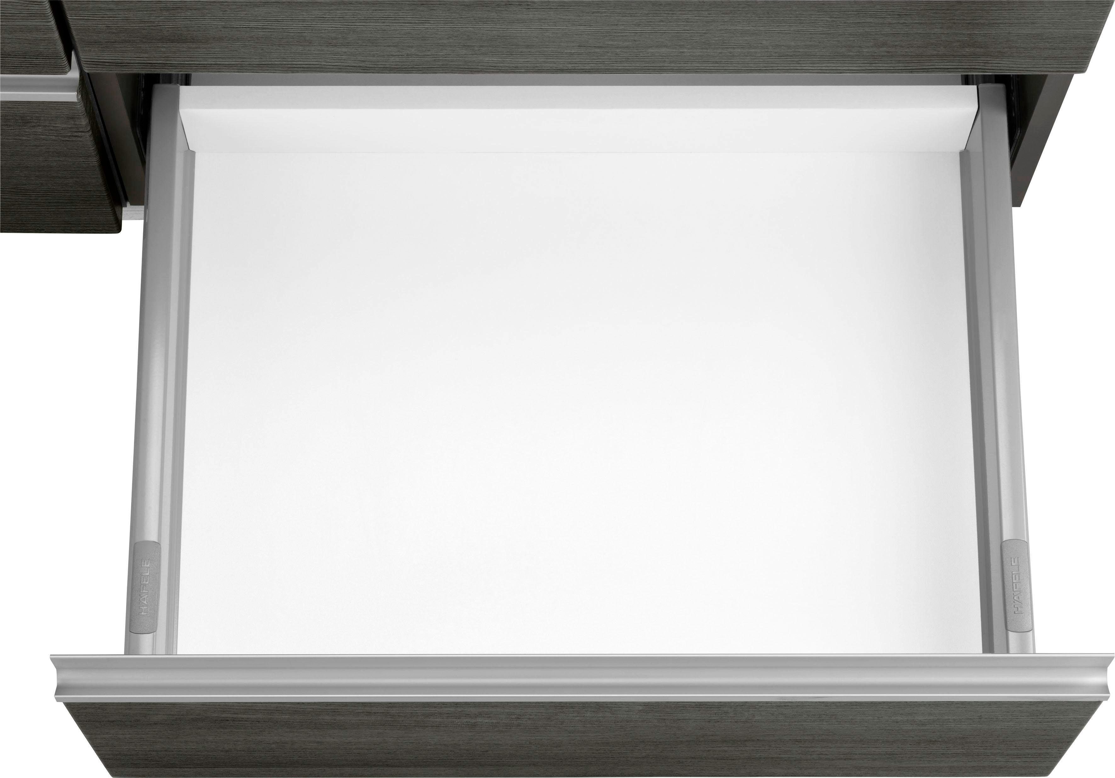 welltime Wastafelonderkast Ohio Badkamermeubel, wastafelonderkast inclusief wasbak, breedte 120 cm