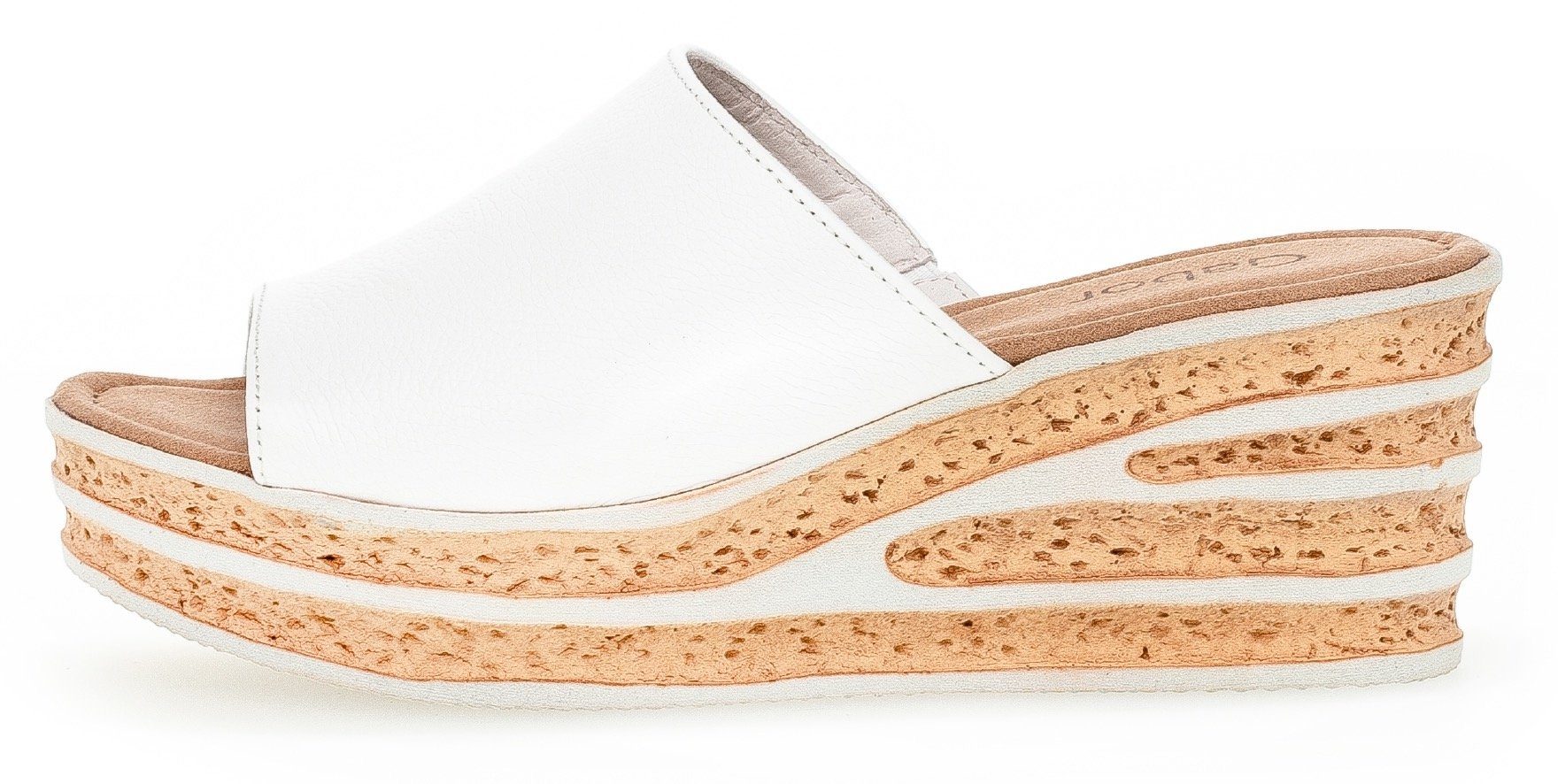 Gabor Slippers , sleehak, zomerschoen, slipper, geraffineerd hielontwerp