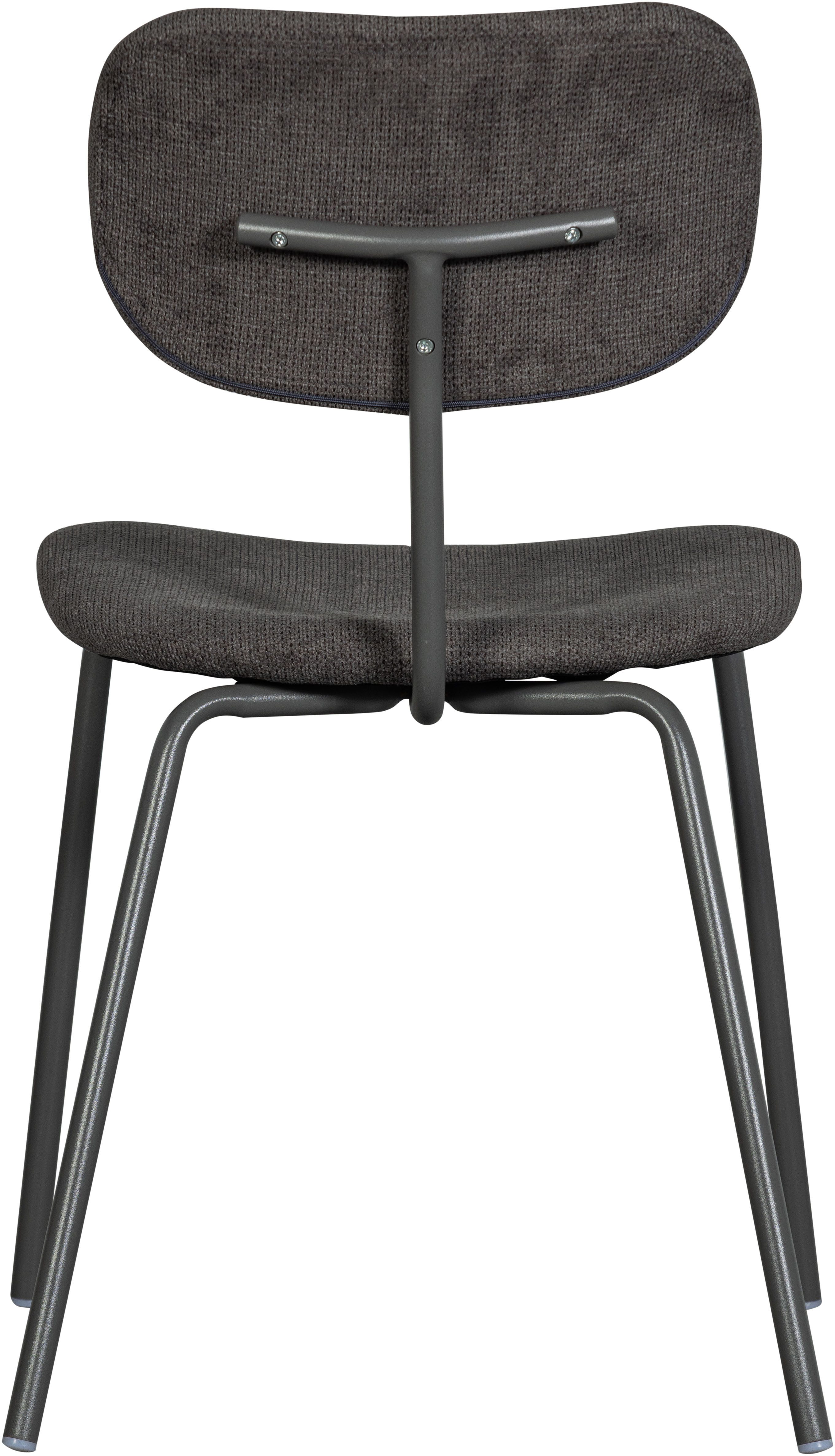 WOOOD Eetkamerstoel Link slank ontwerp, gepolsterd, hoogte 93 cm x breedte 79 cm (set, 2 stuks)