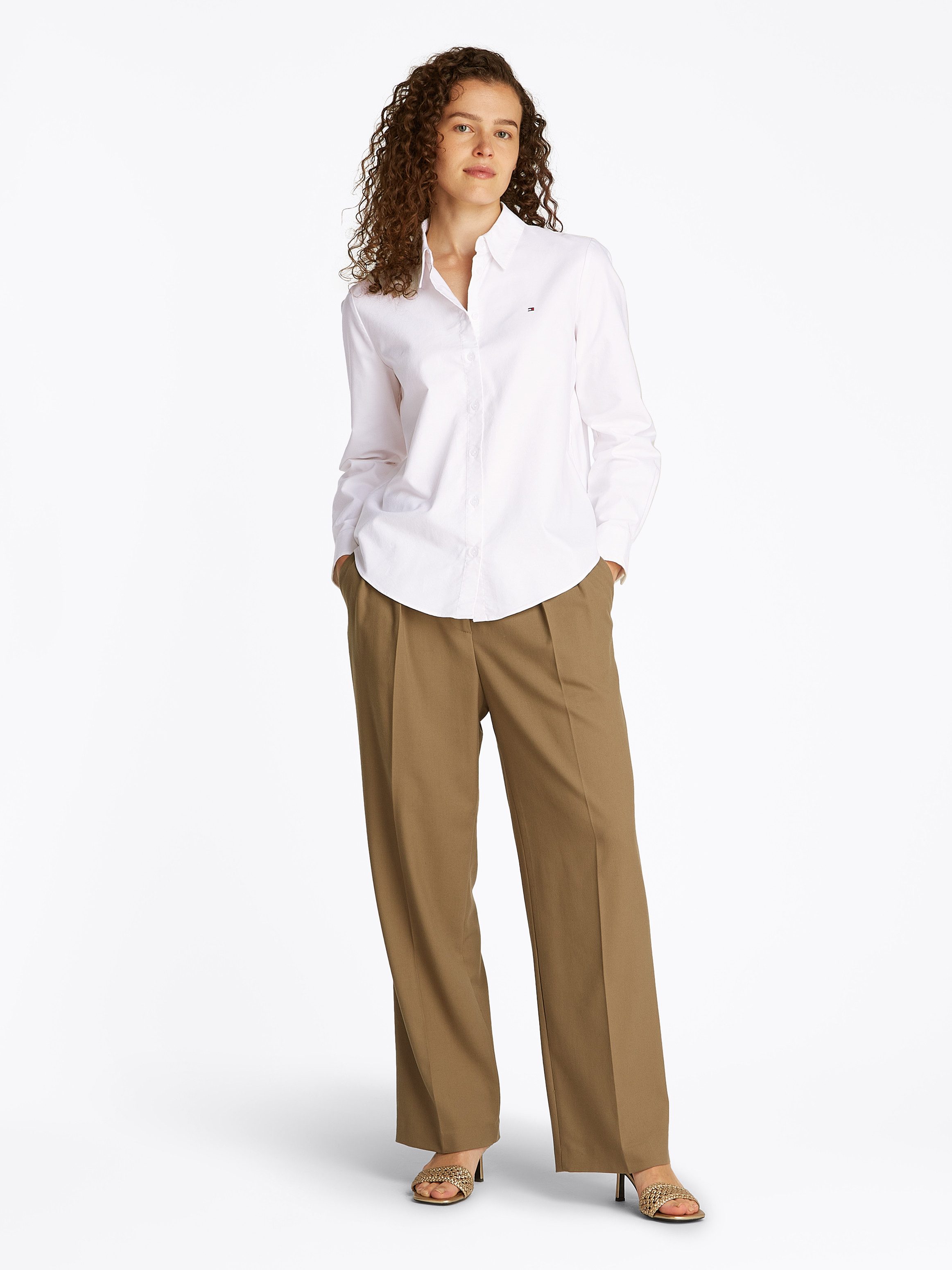 Tommy Hilfiger Overhemdblouse OXFORD RELAXED FIT SHIRT