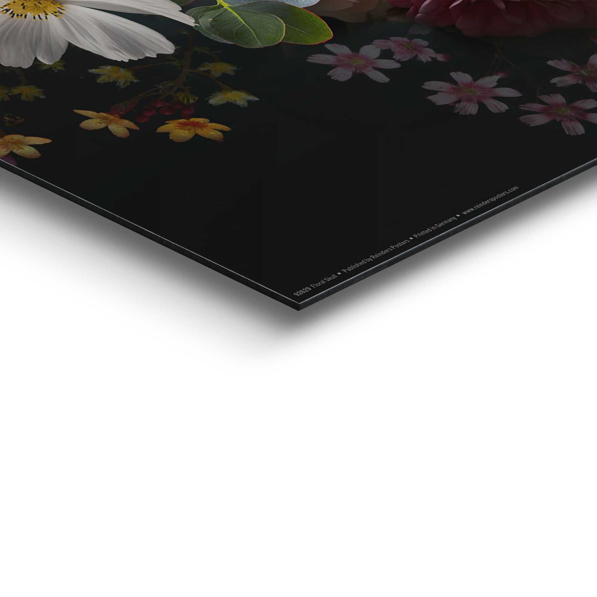 Reinders! Decoratief paneel Floral Skull