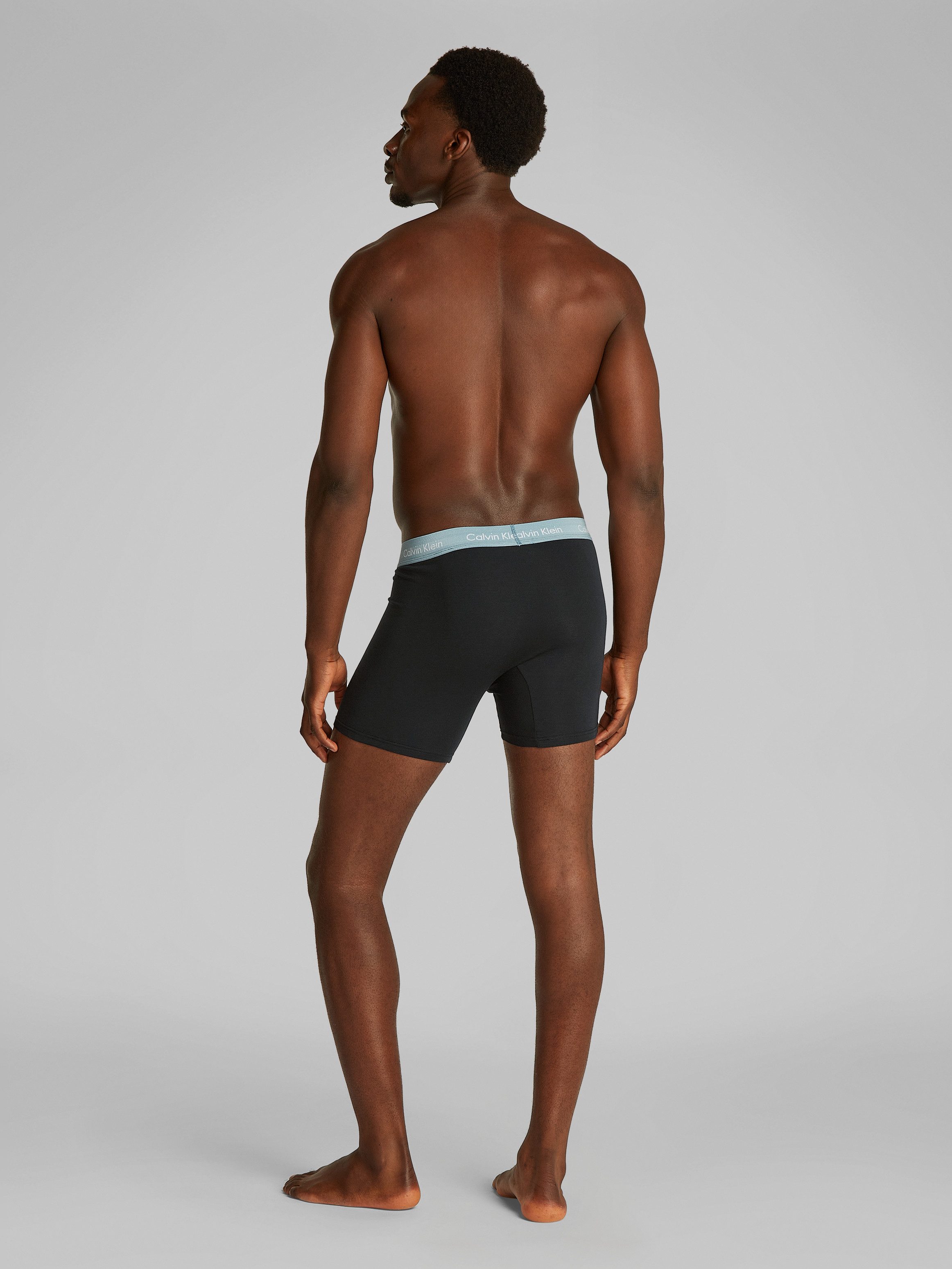 Calvin Klein Boxershort CK lange boxer met langere pijpen (set, 3 stuks)