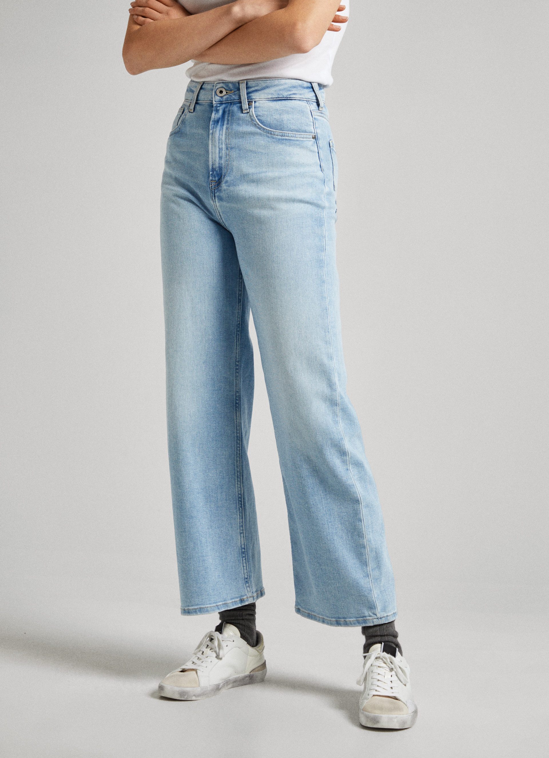 Pepe Jeans Wijde Jeans WIDE LEG JEANS UHW