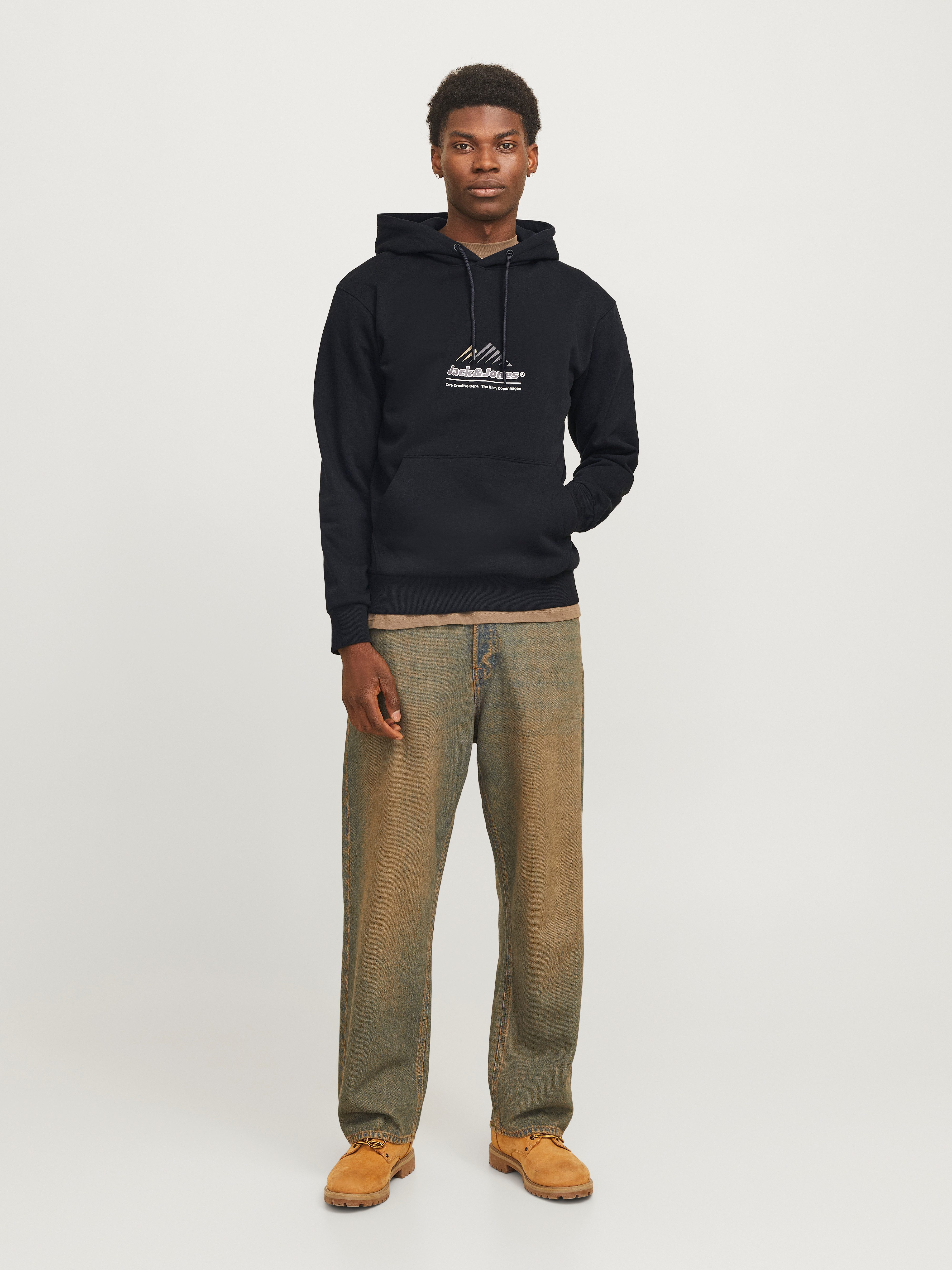 Jack & Jones Hoodie JCOLIMA LOGO SWEAT HOOD BF