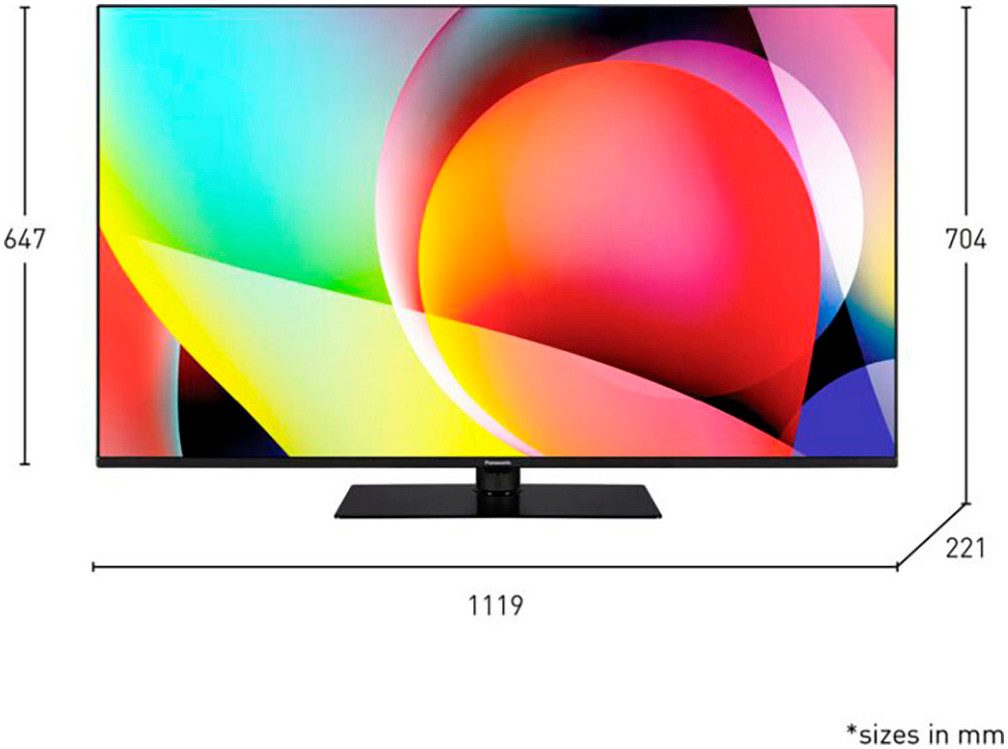 Panasonic Led-TV TN-50W70AEZ, 126 cm / 50", 4K Ultra HD, Google TV - Smart TV