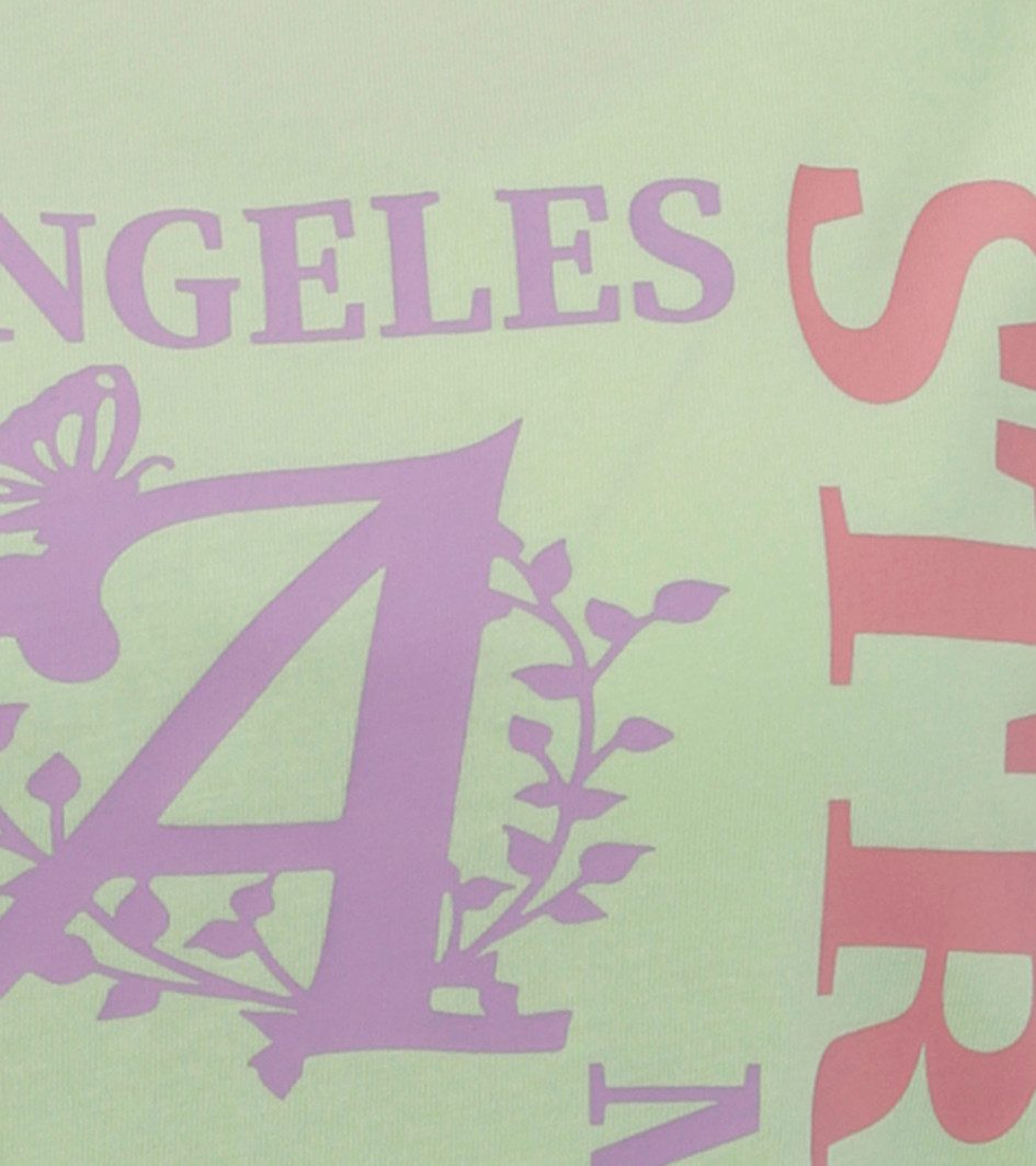 Aniston CASUAL T-shirt met kleurharmonieuze frontprint van foliedruk
