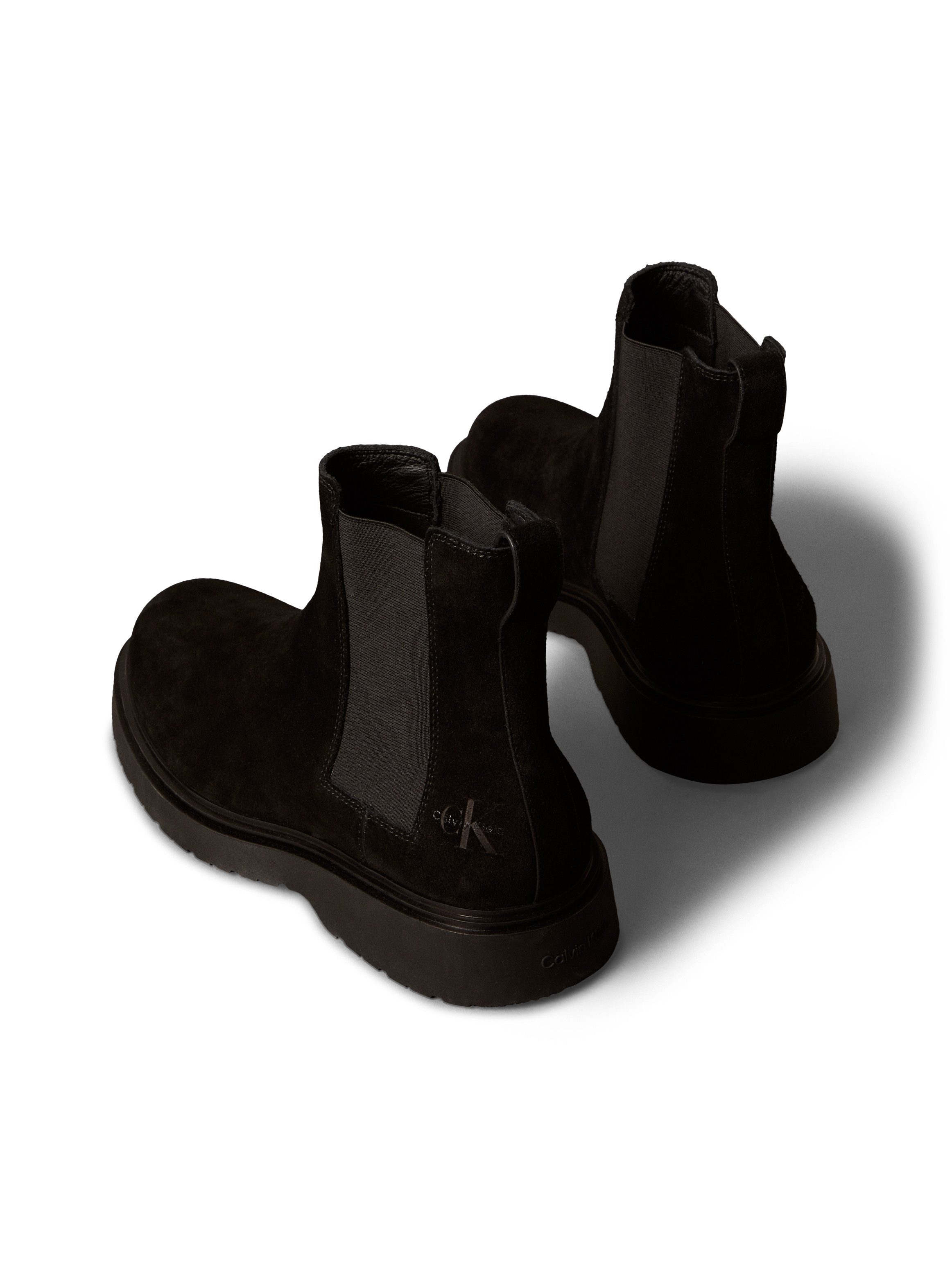 Calvin Klein Chelsea-boots COMBAT ESS CHELSEA BOOT SU Enkellaars, instaplaarzen, profielzool, met aantreklus