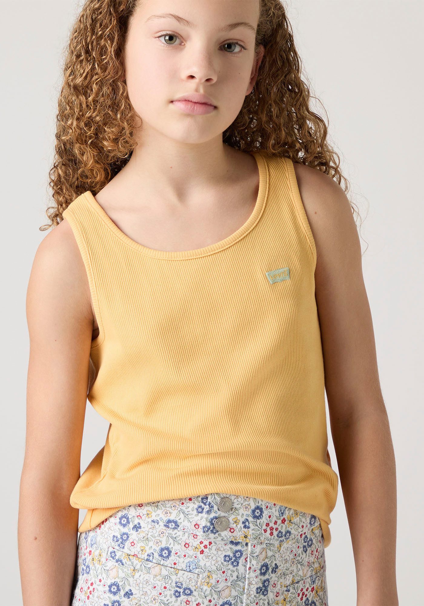 Levi's Kidswear Geribde tanktop LVG MEET AND GREET RIBBED TANK